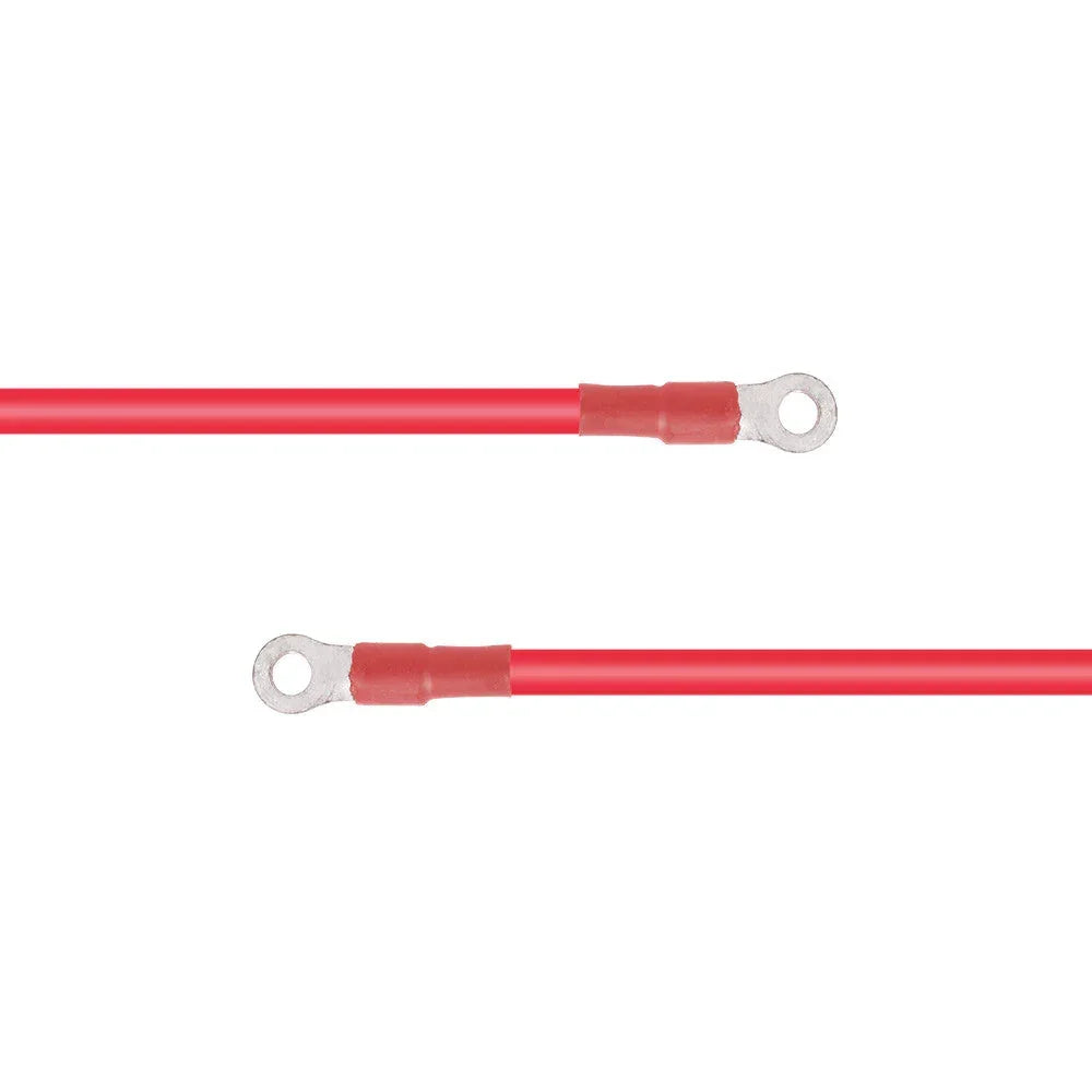2ft ANL Fuse Cable with Double Ring Terminals for 3/8 in Lugs