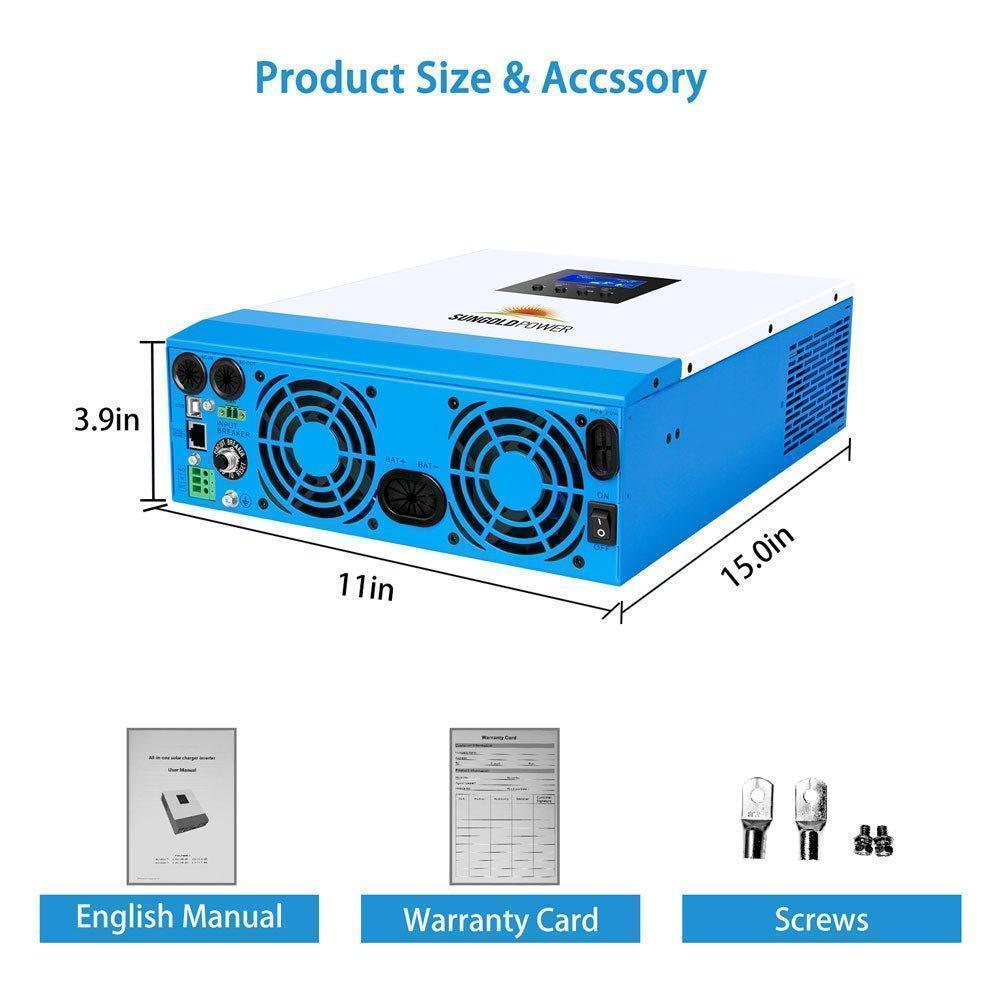 Sungold Power 3000W 24V Solar Inverter Charger