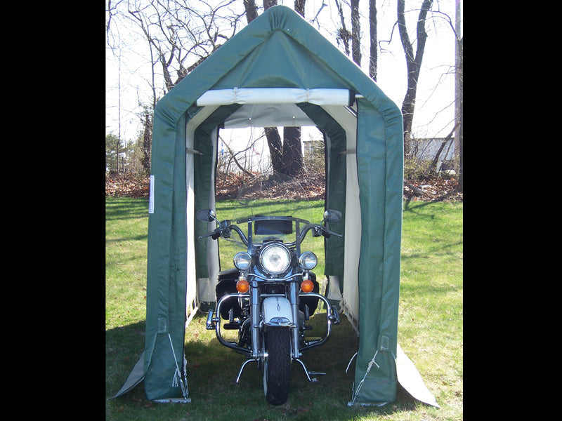 Rhino Shelter | 5'Wx10'Lx8'H Storage Shed