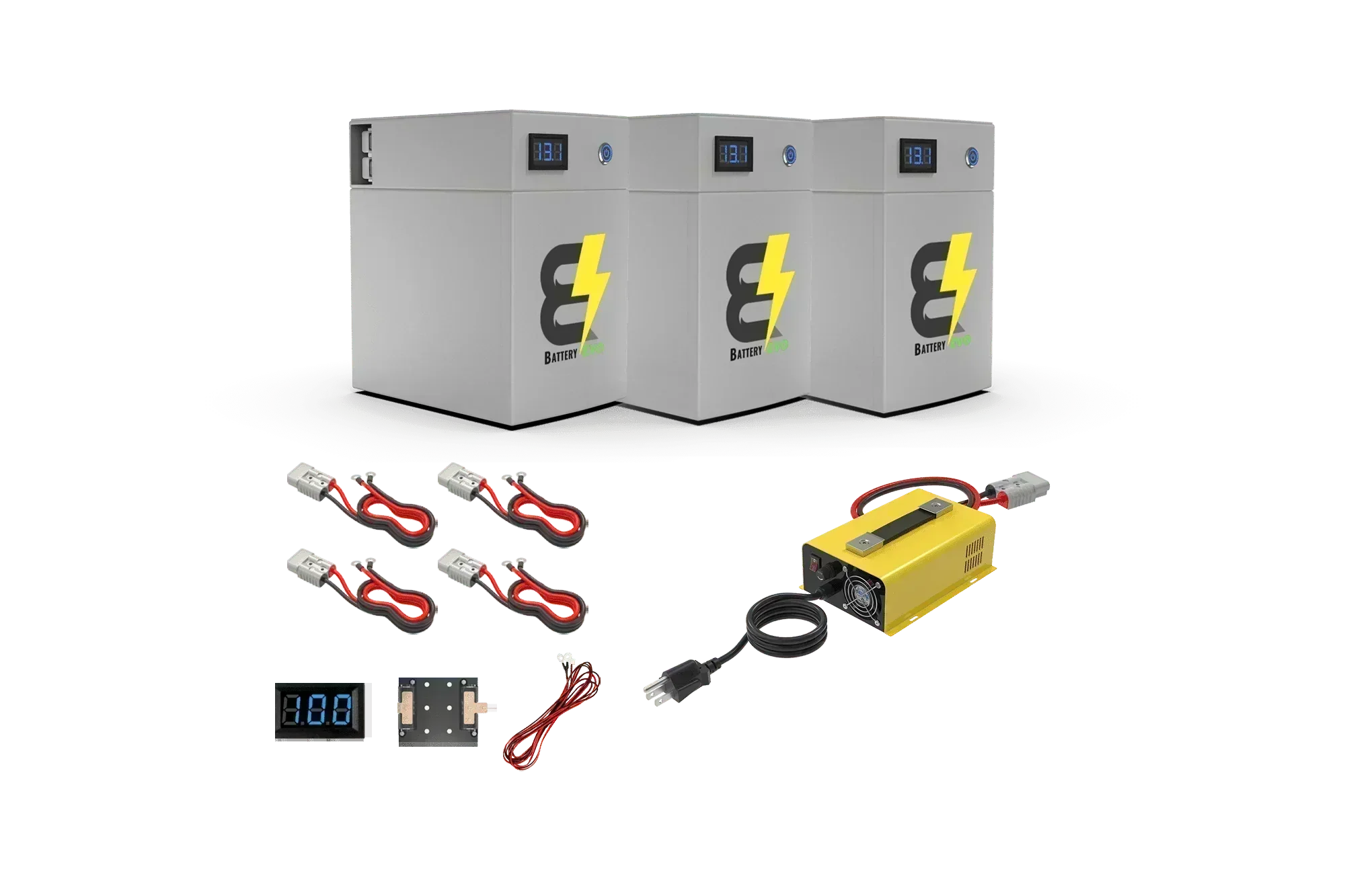 BatteryEVO 12V OWL105 3X Battery Kit (315Ah - 4.05 kWh)
