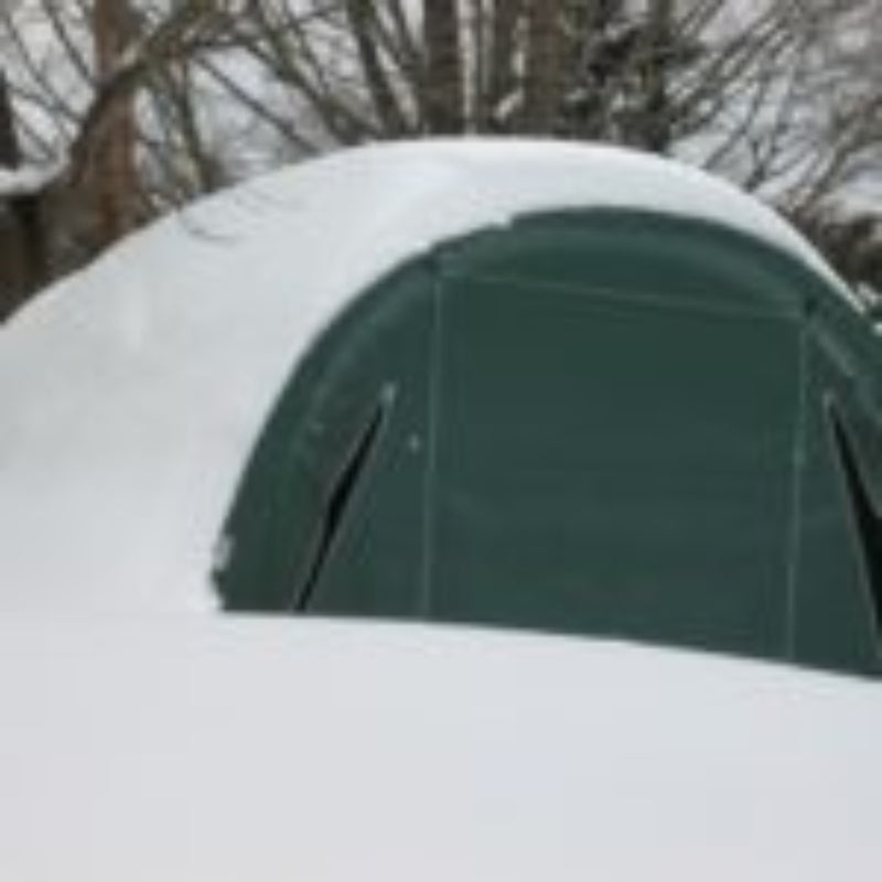 Rhino Shelter | 14’W x 24’L x 10’H Instant Garage – (Round Style)