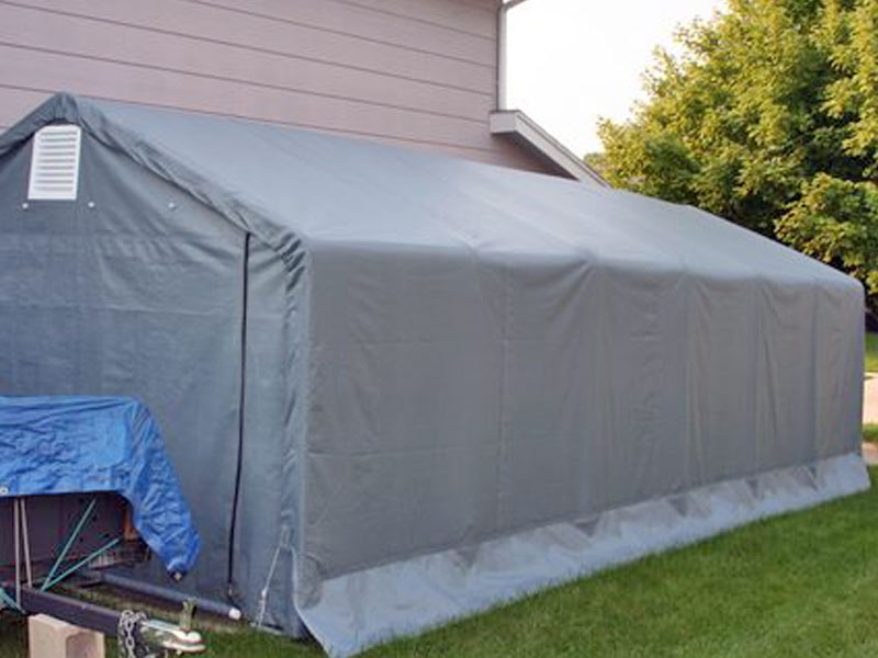 Rhino Shelter | 12’W x 24’L x 8’H Instant Garage (House)