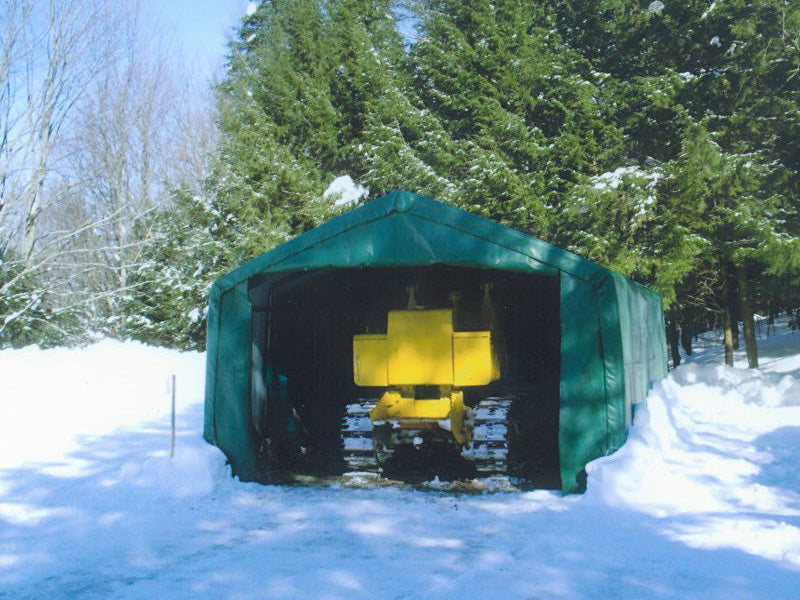 Rhino Shelter | 12’W x 24’L x 8’H Instant Garage (House)