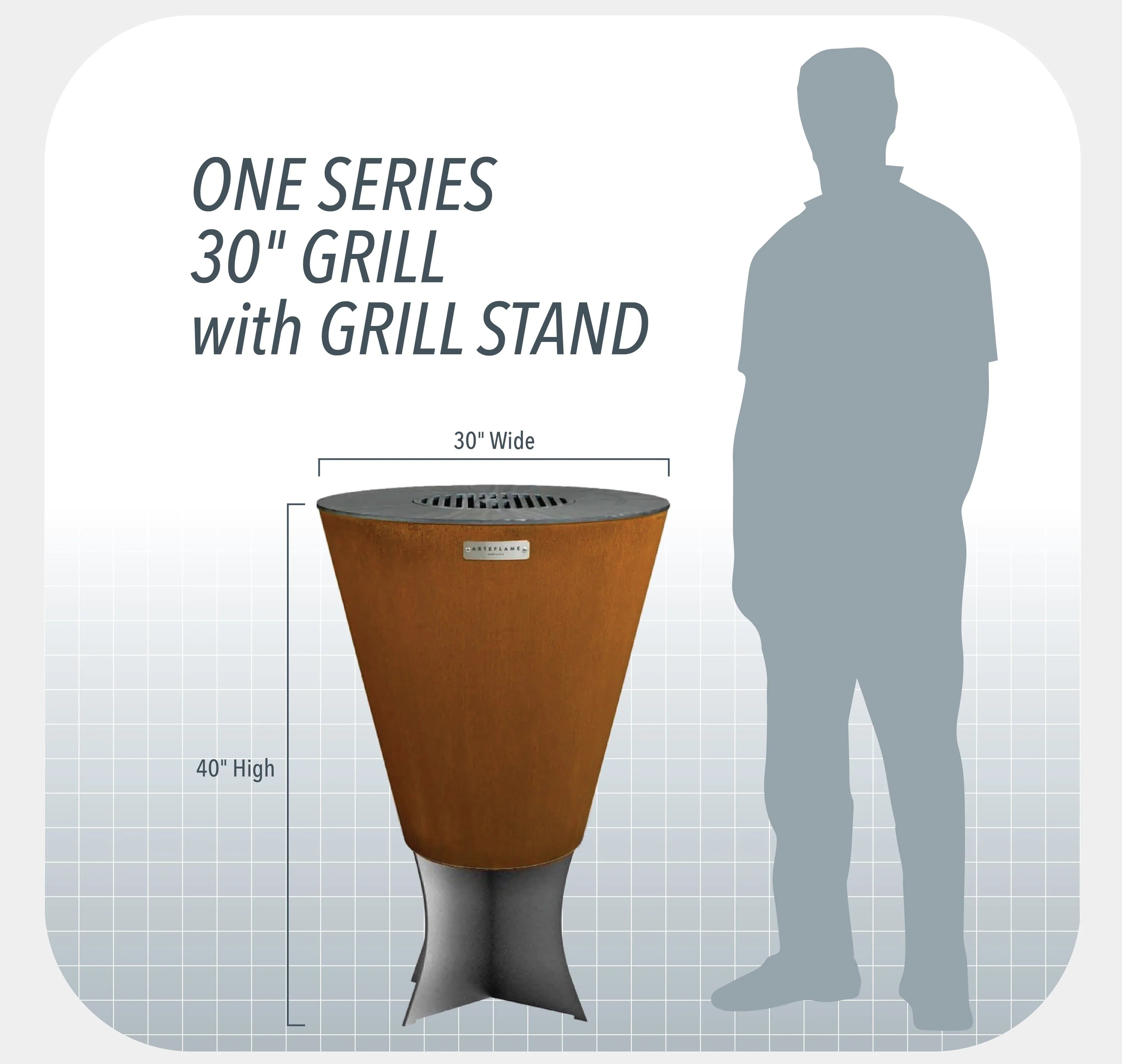 Arteflame Grill Stands - Perfect Height for Tall Grill Enthusiasts - Green Vista Living