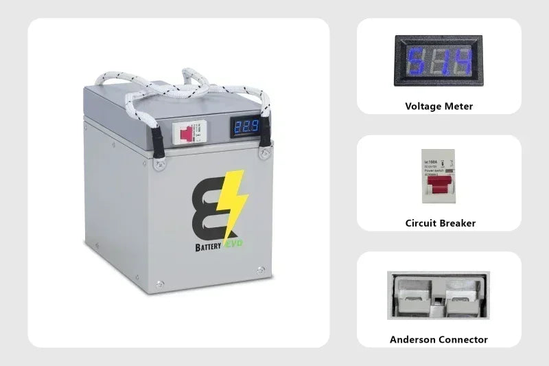 BatteryEVO 24V Eagle Lithium Battery (60Ah - 1.5kWh)