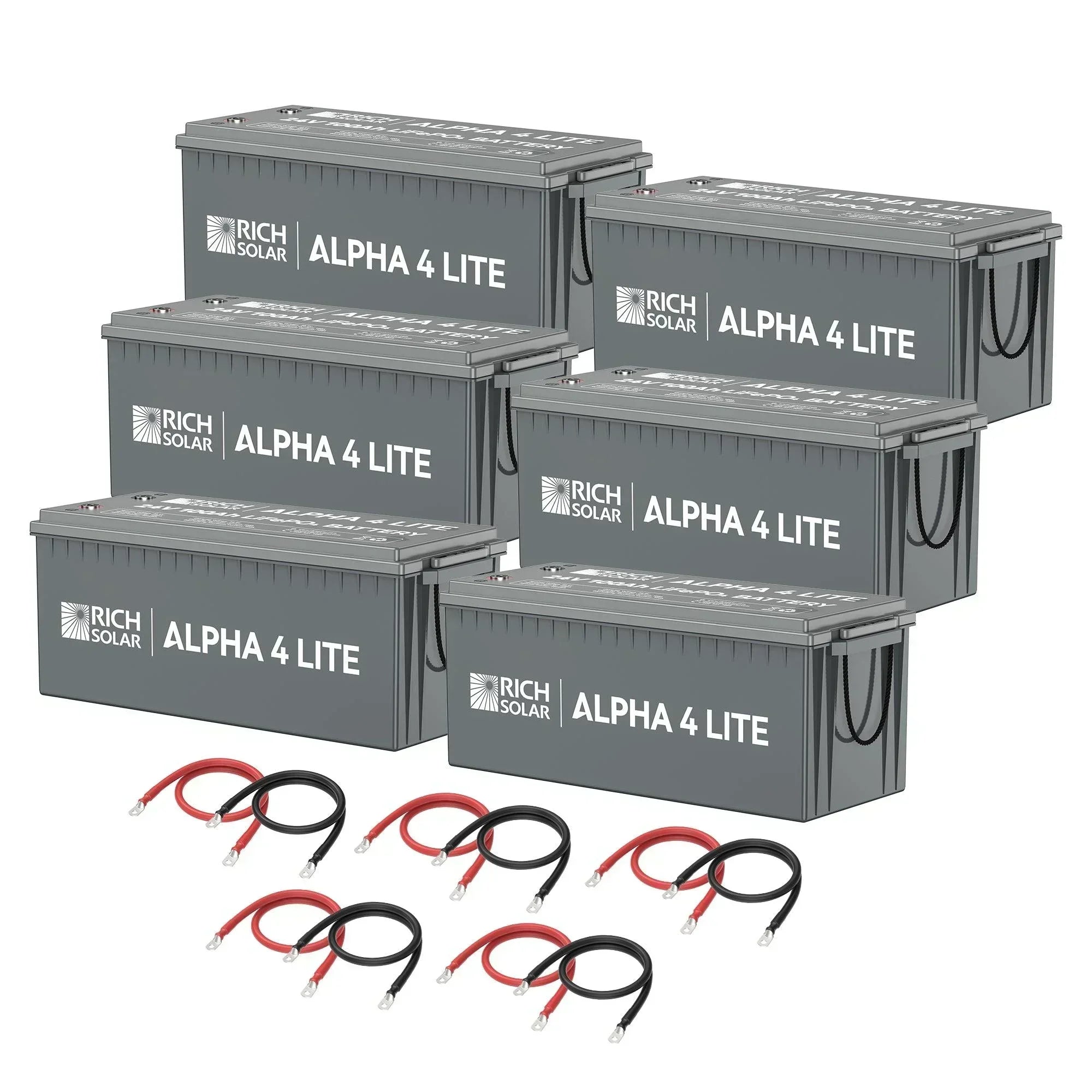 Rich Solar - 24V - 600AH - 15.3kWh Lithium Battery Bank