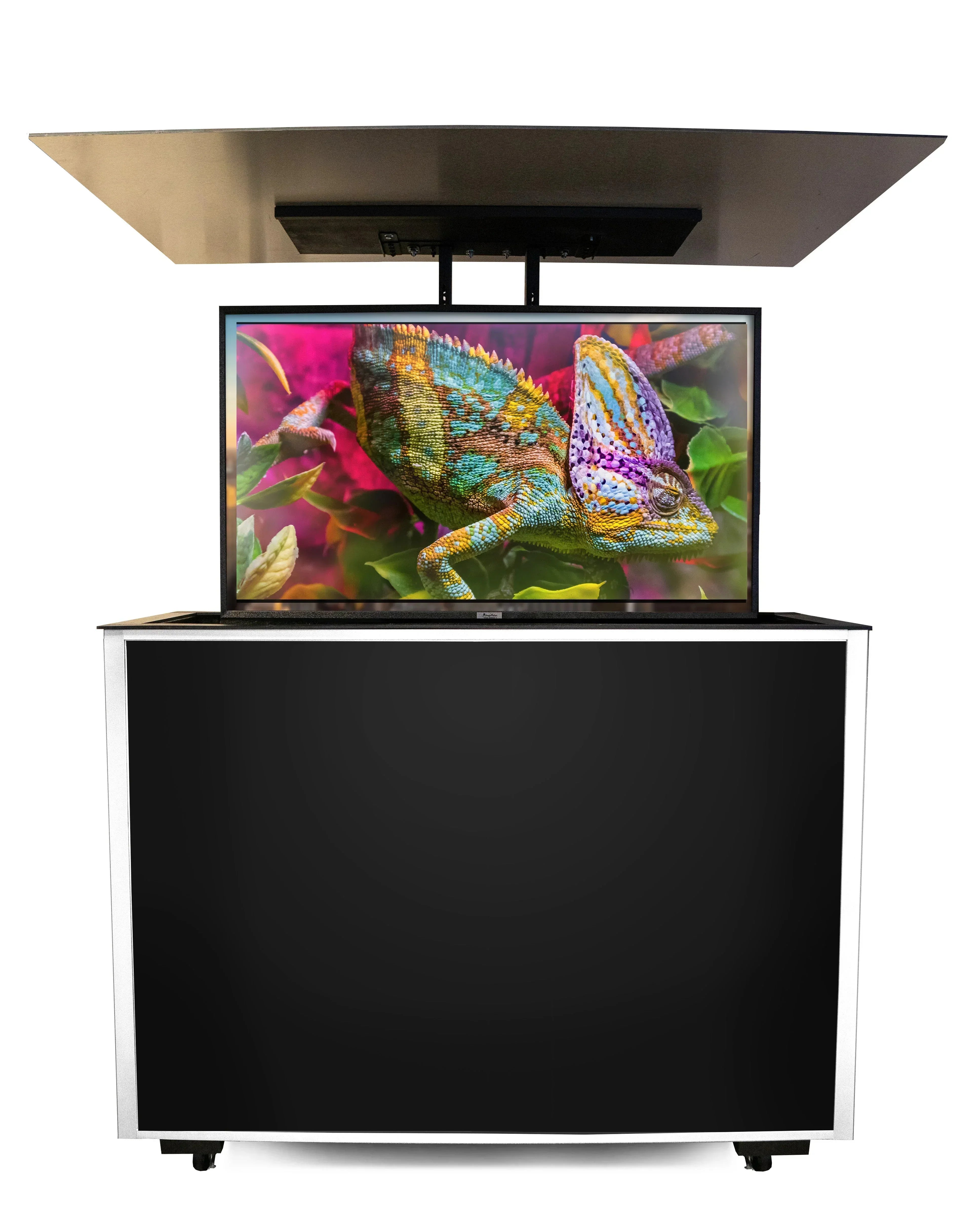 MirageVision 50" Outdoor TV Premium Lift Cabinet