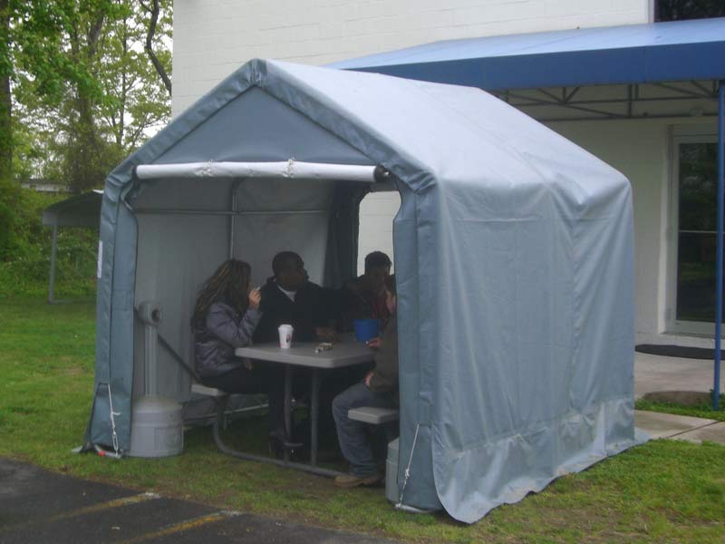 Rhino Shelter | 8'W x 8'L x 8'H Storage Shed (House)