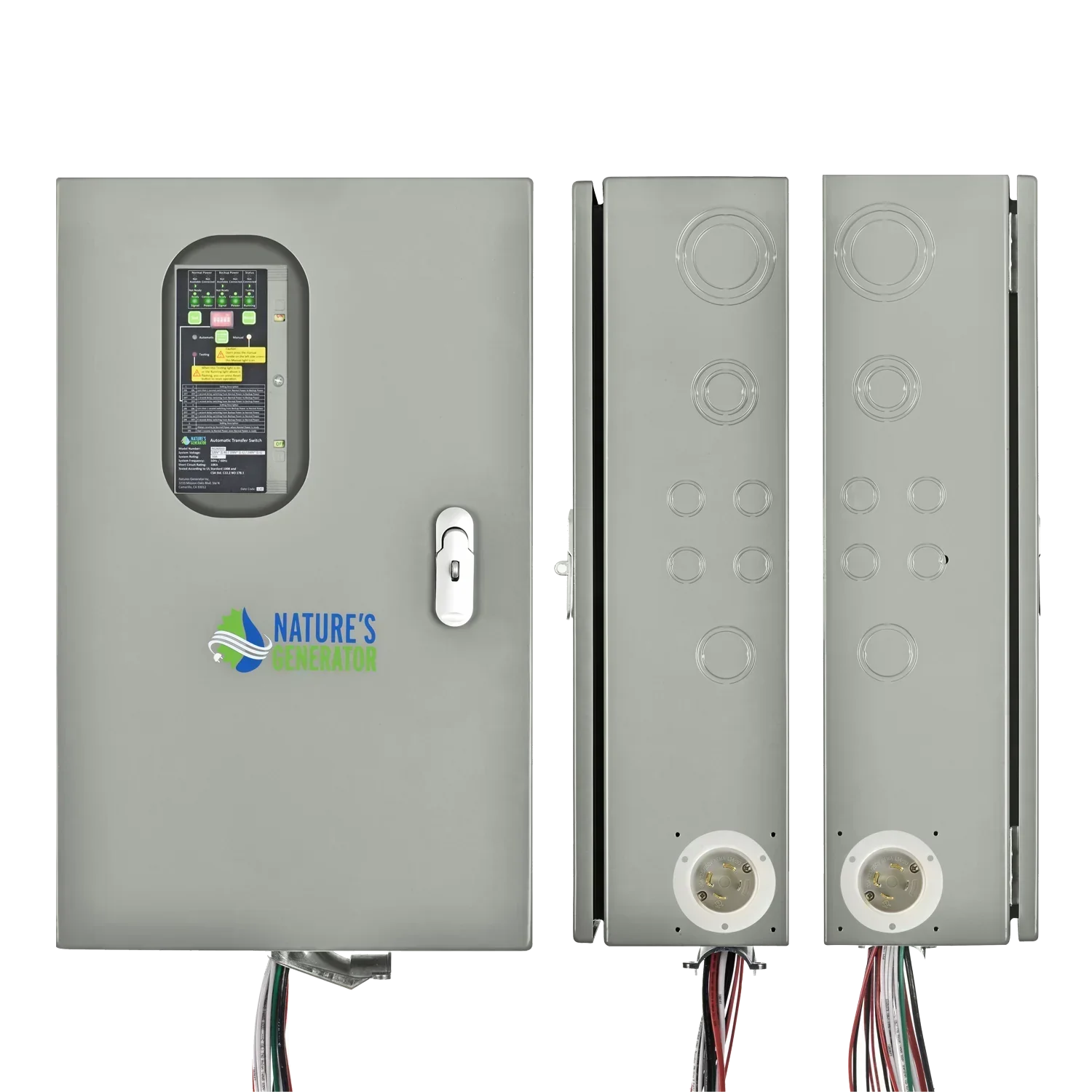 Nature's Generator 30A Automatic Generator Transfer Switch