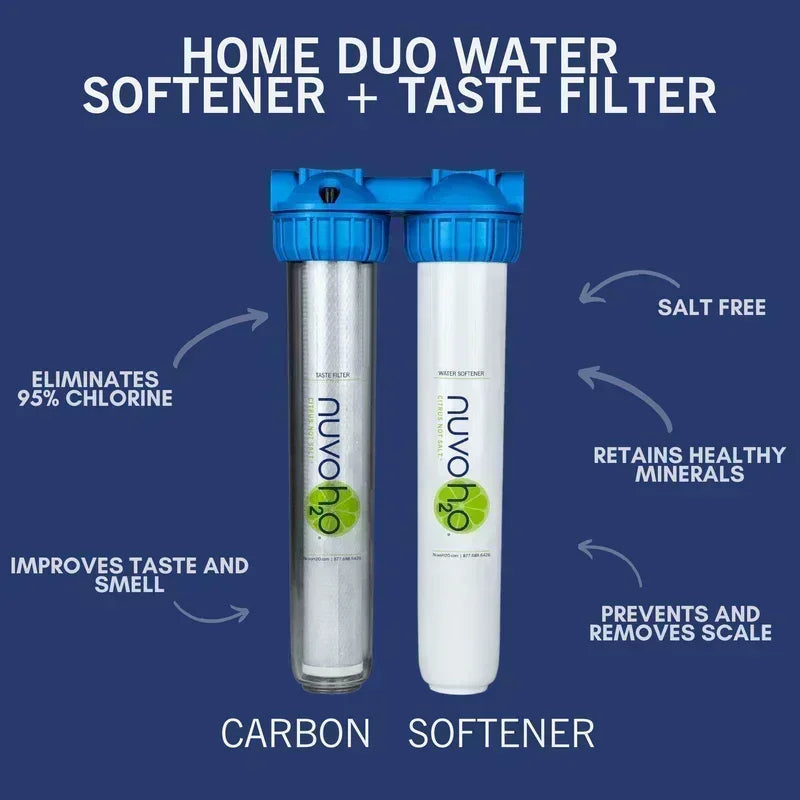 NuvoH2O Manor Duo Water Softener + Filtration System