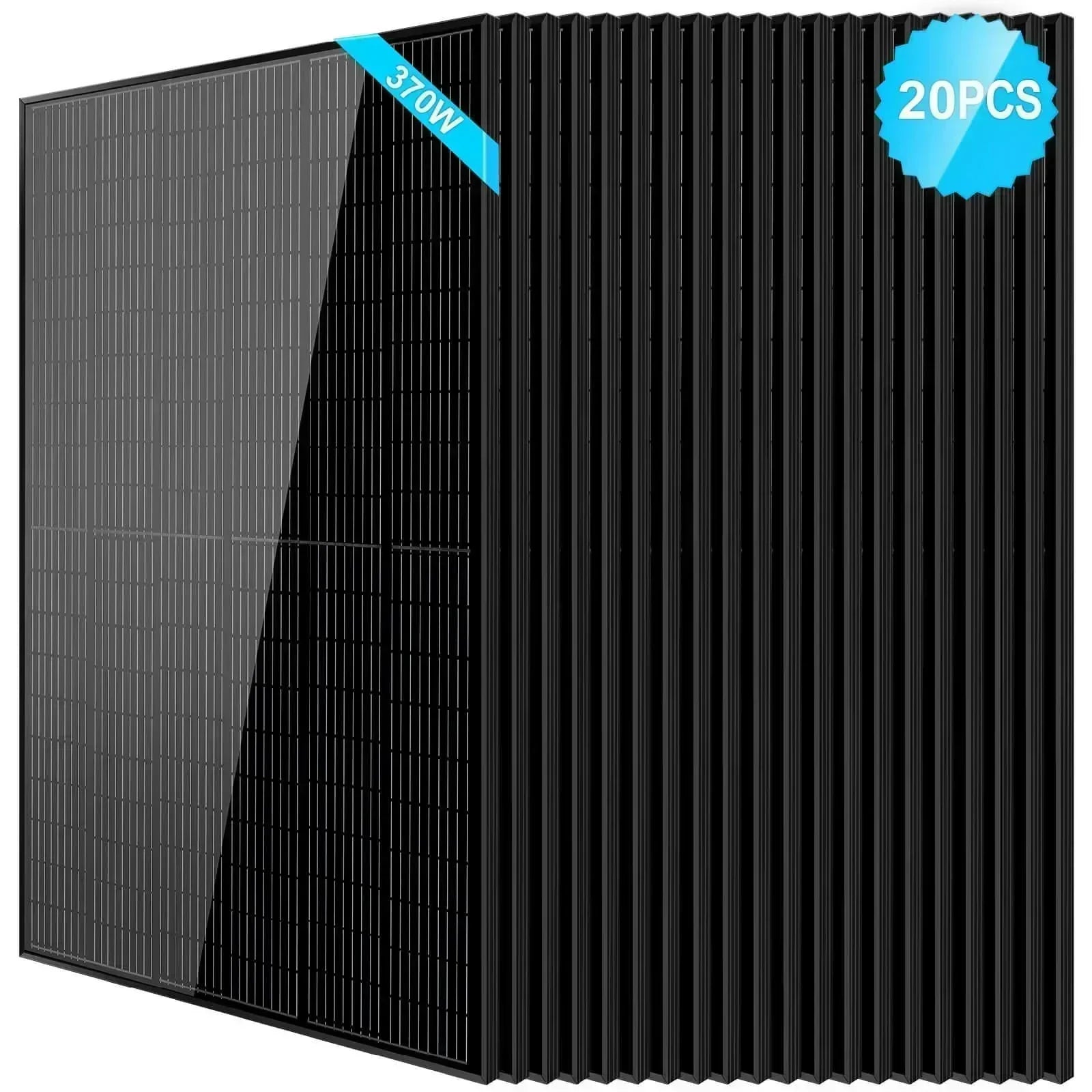 Sungold Power 370W Mono Black PERC Solar Panel