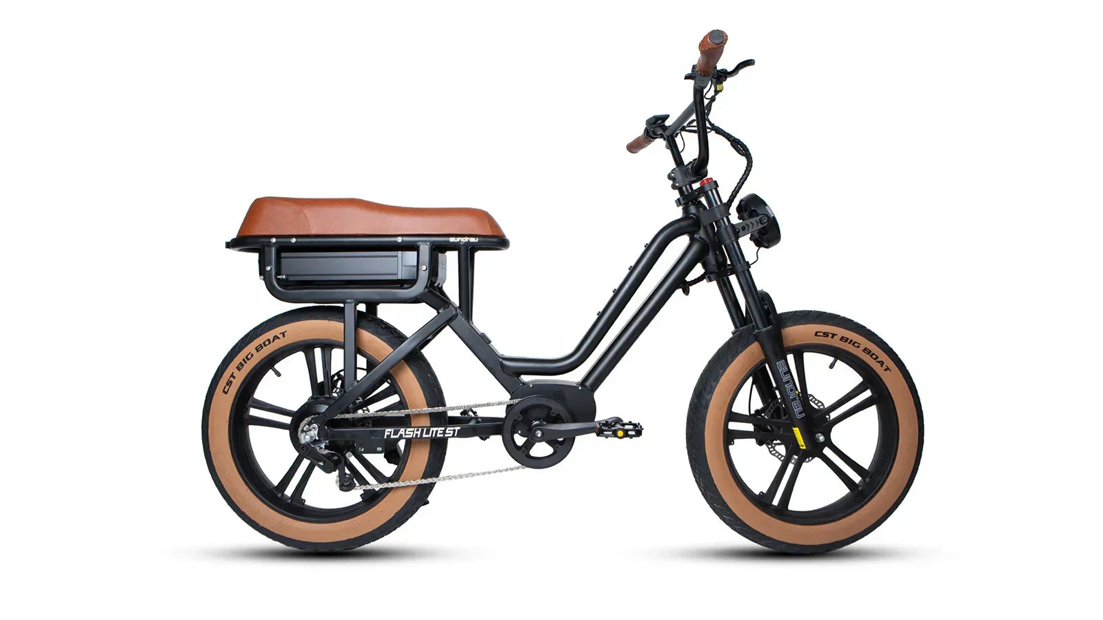 EUNORAU FLASH LITE ST 52V750W Fat Tire eMoped Electric Bicycle