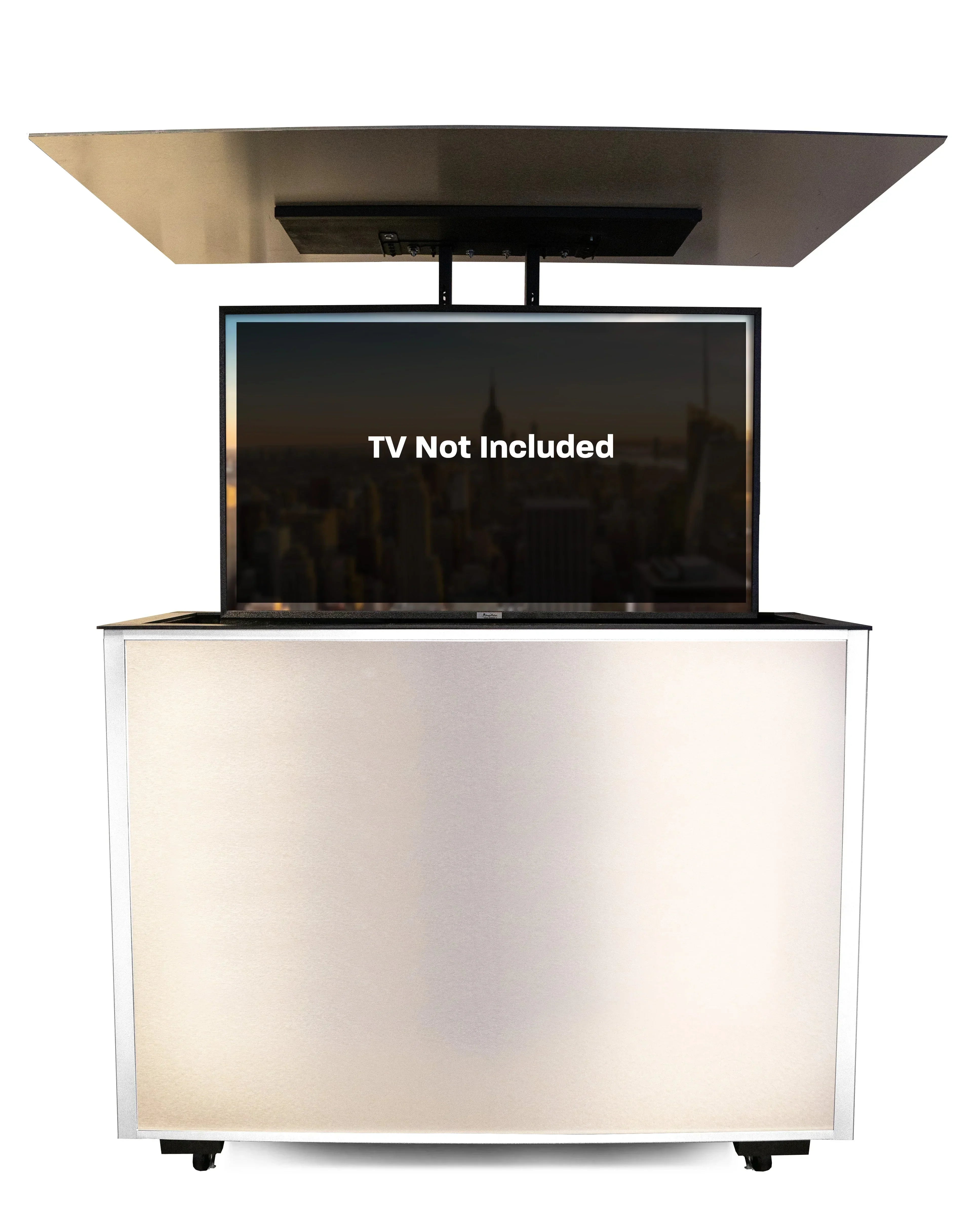 MirageVision 75" Outdoor TV Premium Lift Cabinet