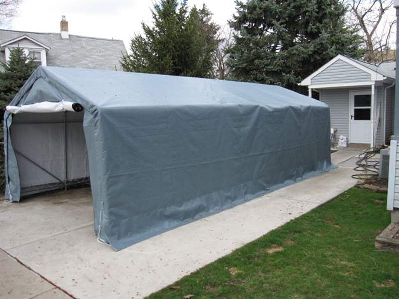 Rhino Shelter | 12’W x 24’L x 8’H Instant Garage (House)