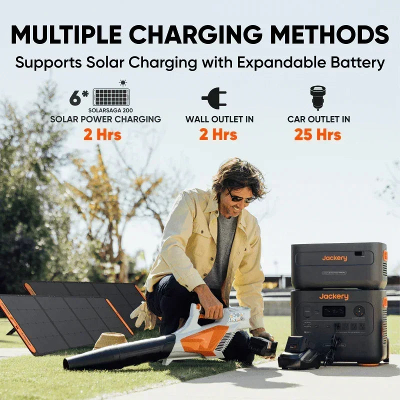 Jackery Explorer 2000 Plus Portable Power Station - Green Vista Living