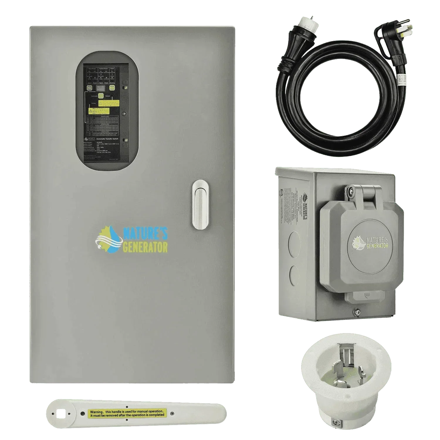 Nature's Generator 50A Automatic Generator Transfer Switch