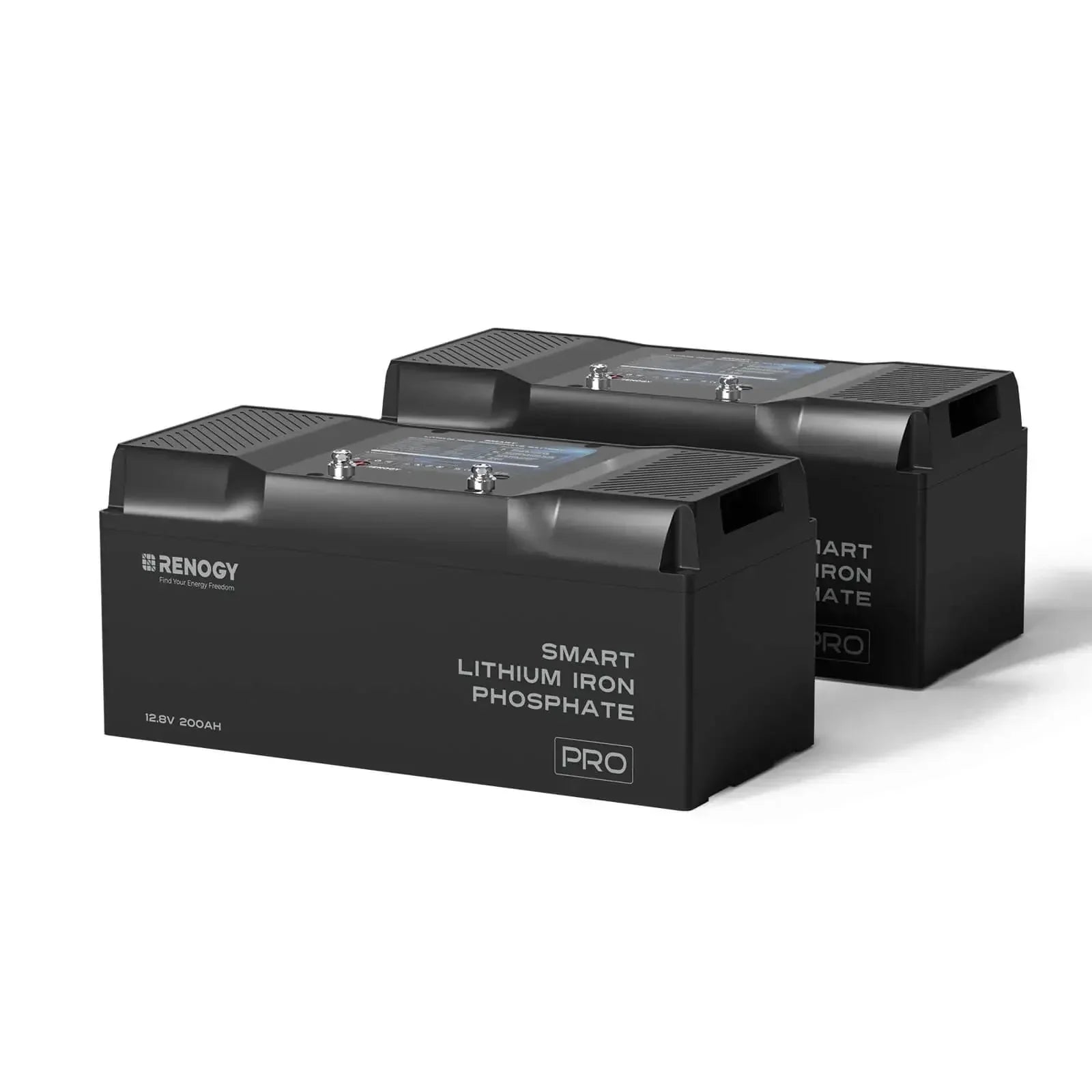 Renogy Pro - 12V 100Ah/200Ah Smart LiFePO4 Battery w/ Bluetooth & Self-Heating