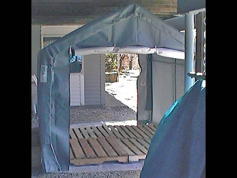 Rhino Shelter | 8'W x 8'L x 8'H Storage Shed (House)