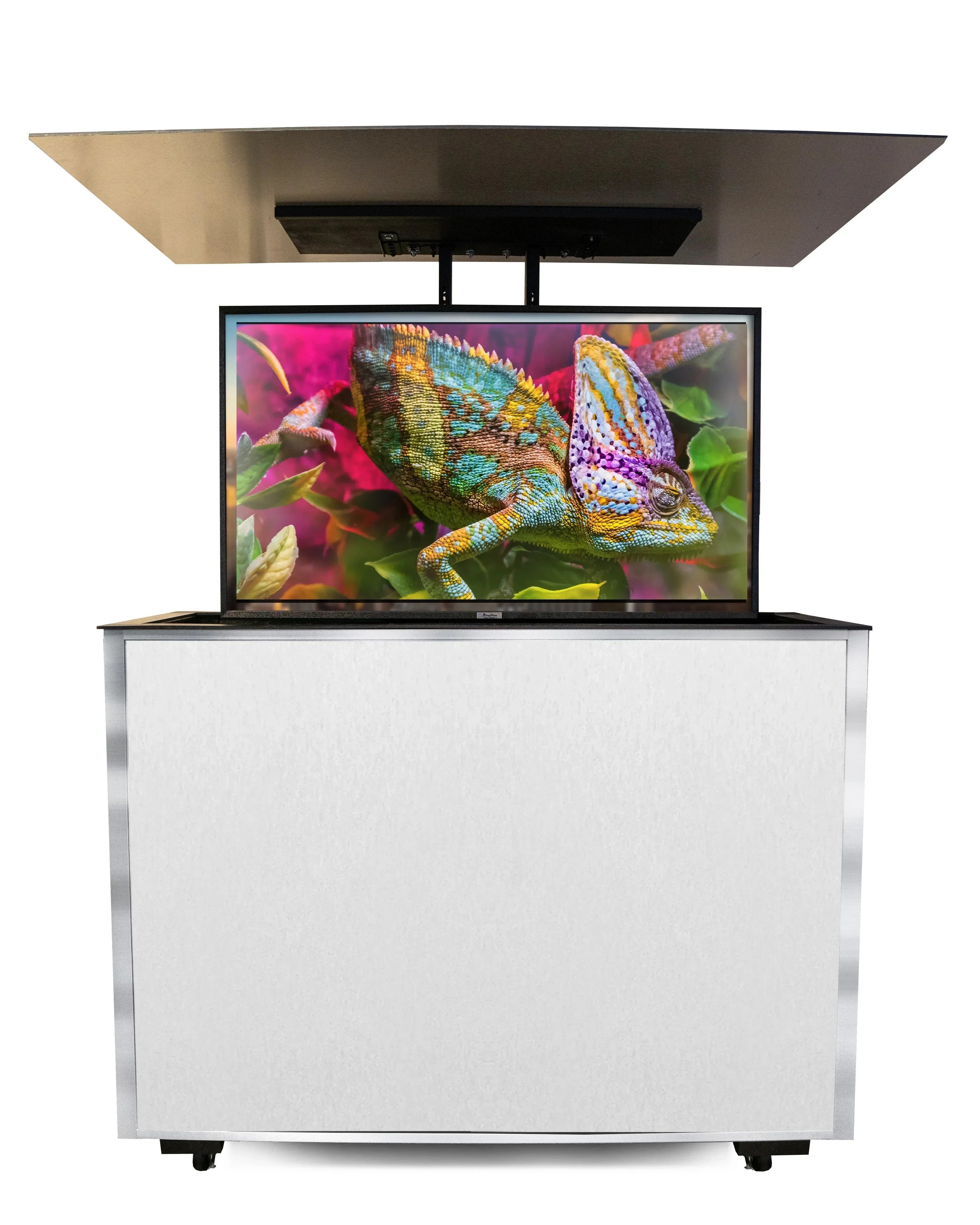 MirageVision 50" Outdoor TV Premium Lift Cabinet