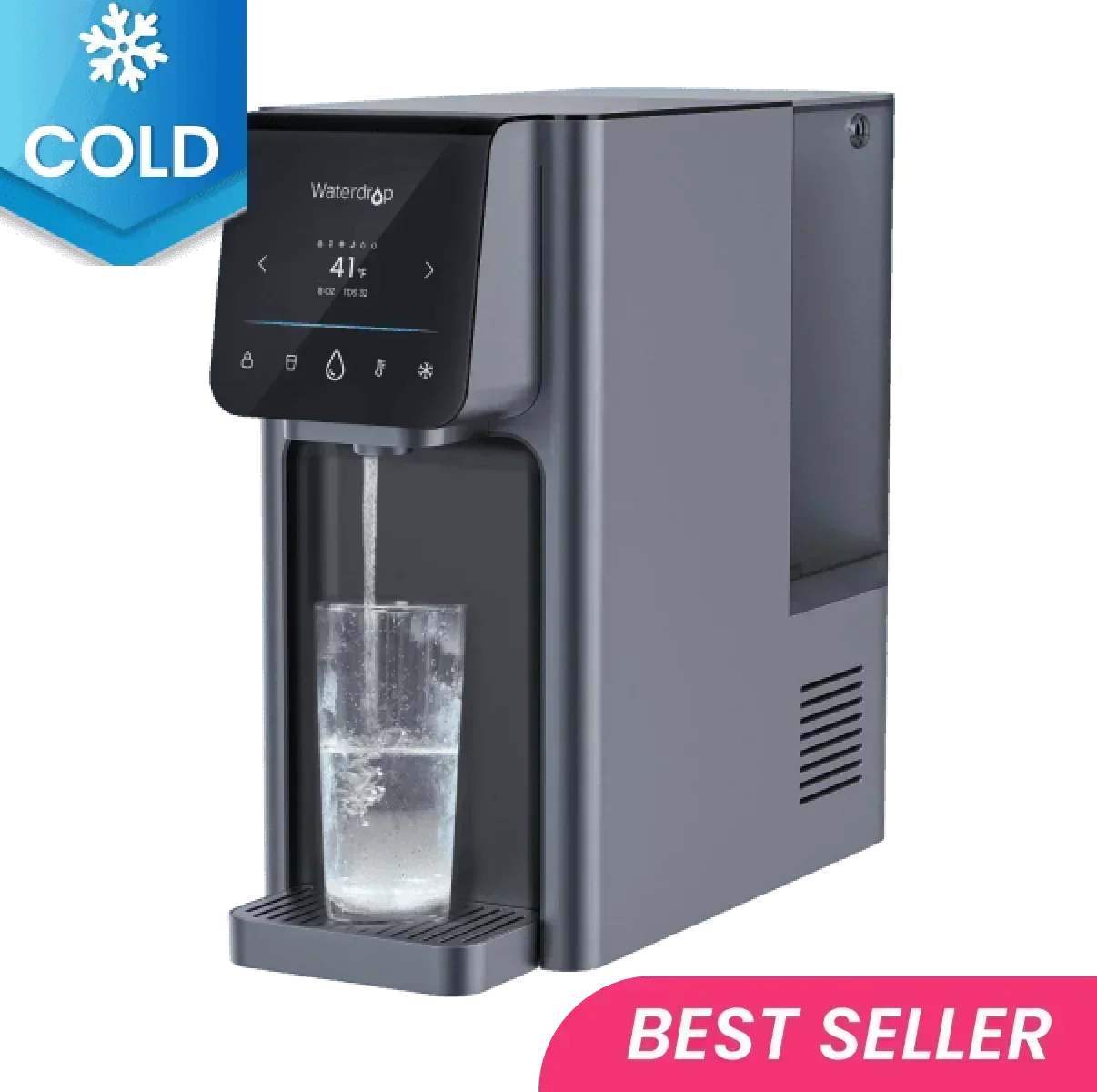 Waterdrop Reverse Osmosis Hot Cold Water Dispenser, A1