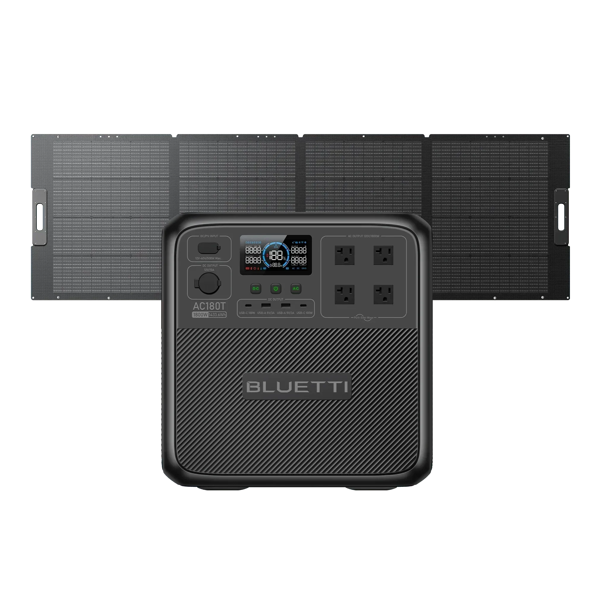 BLUETTI Pioneer MD (AC180T) Portable Power Station | 1,800W 1433Wh