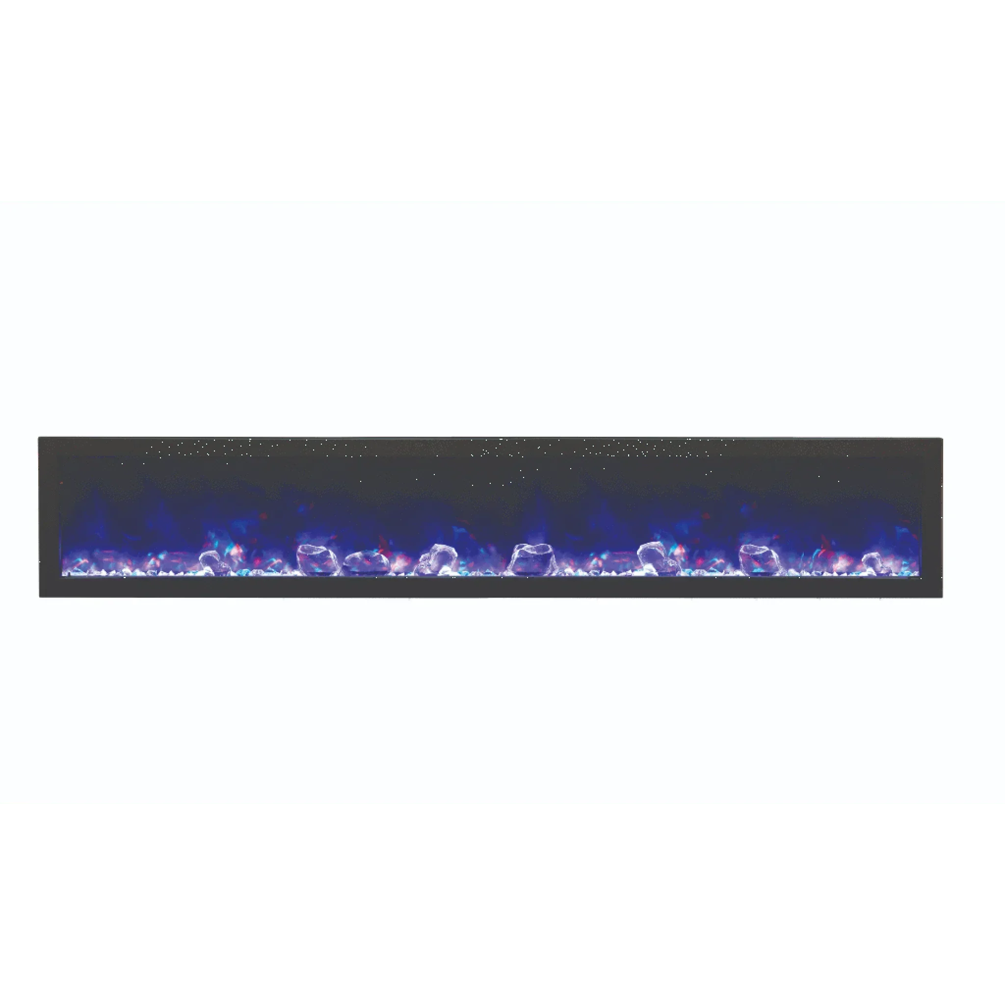 Amantii 40" Panorama Deep Lumina Indoor or Outdoor Electric Fireplace