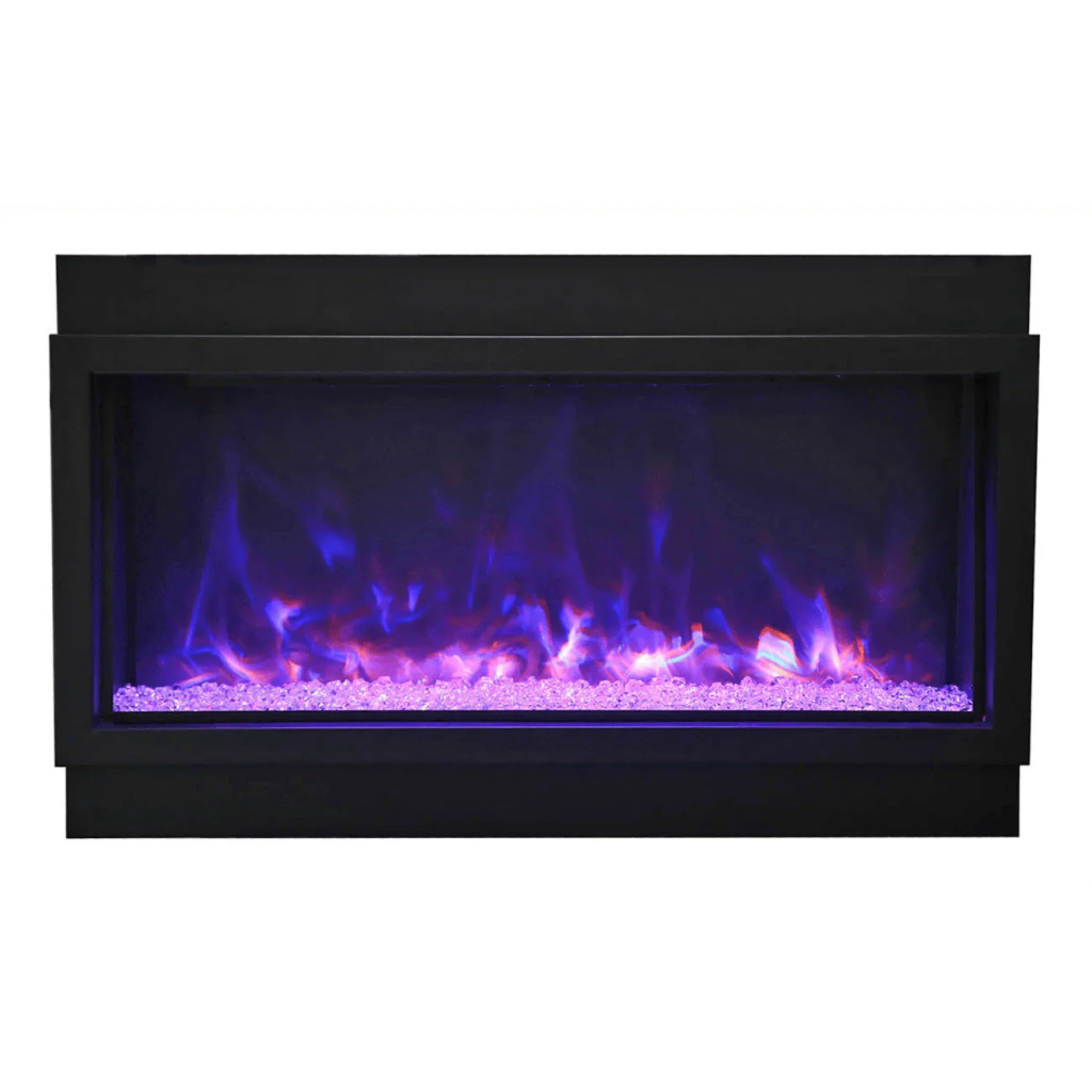 Amantii 40" Panorama Deep Lumina Indoor or Outdoor Electric Fireplace