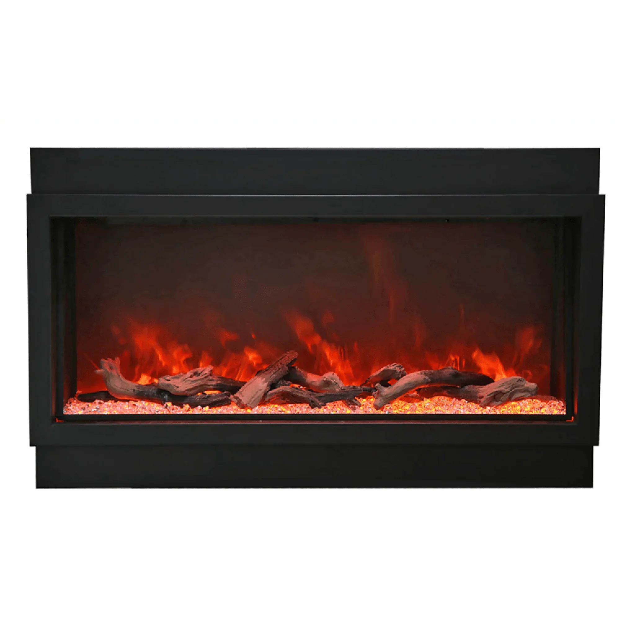 Amantii 40" Panorama Deep Lumina Indoor or Outdoor Electric Fireplace - Green Vista Living