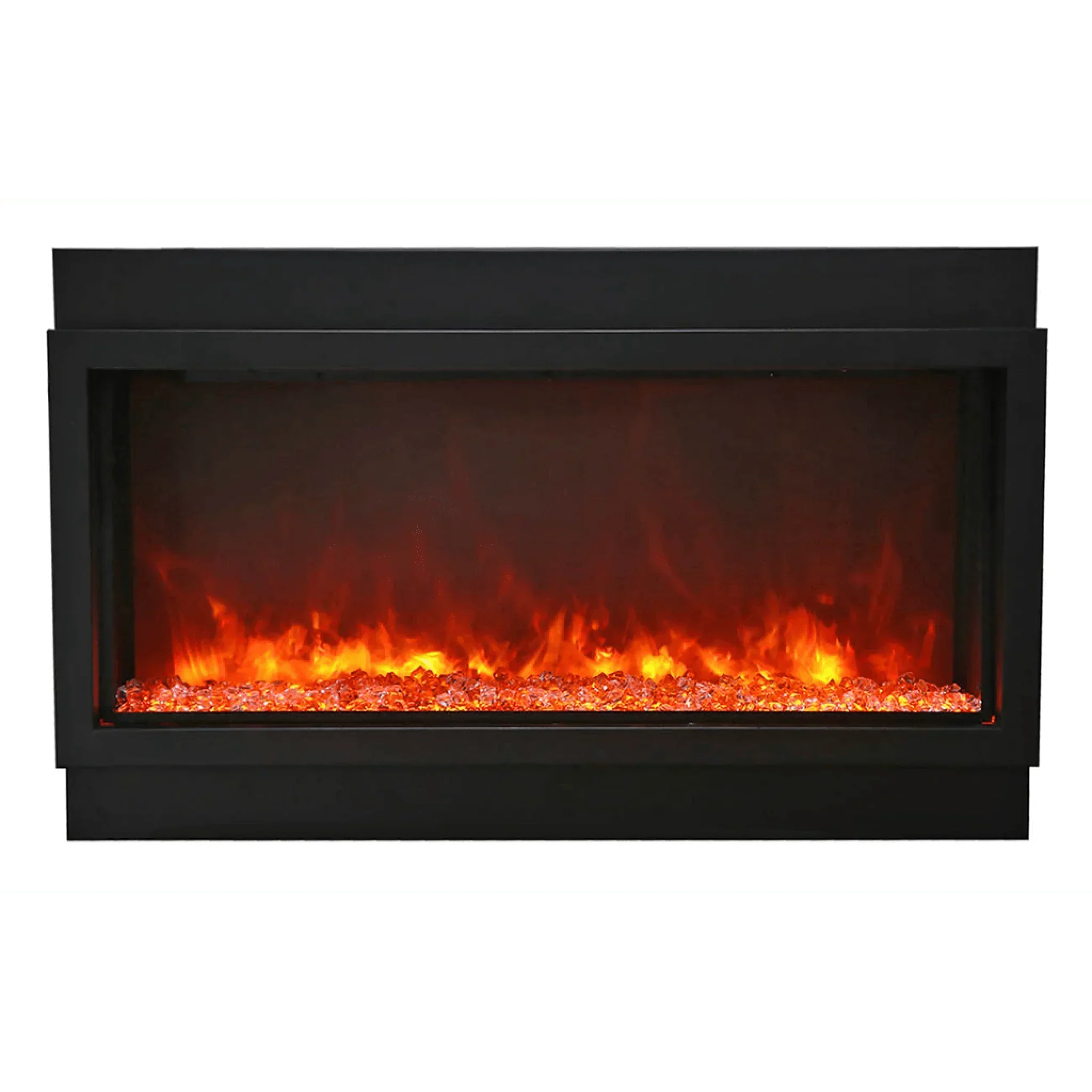 Amantii 40" Panorama Deep Lumina Indoor or Outdoor Electric Fireplace