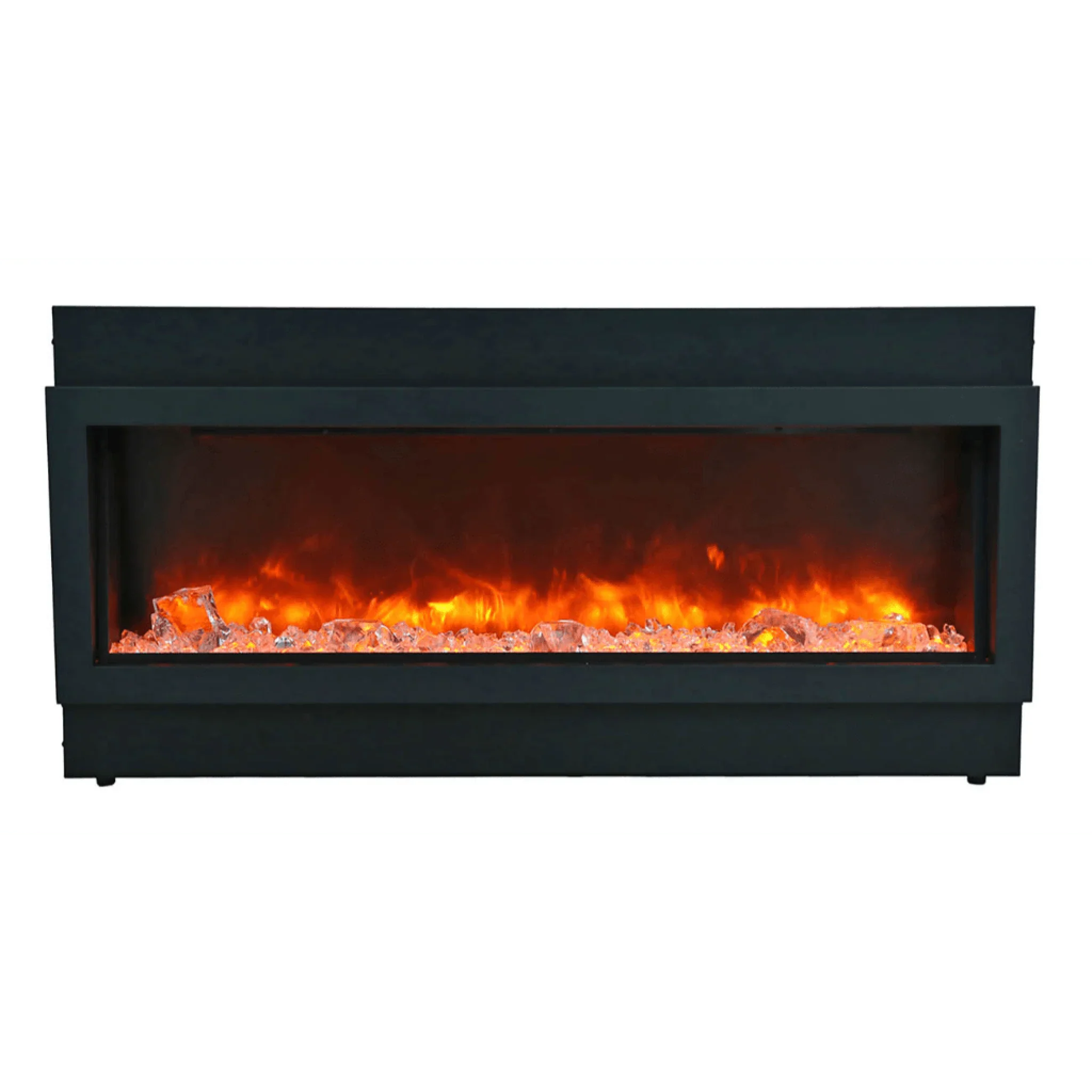 Amantii 40" Panorama Deep Lumina Indoor or Outdoor Electric Fireplace - Green Vista Living