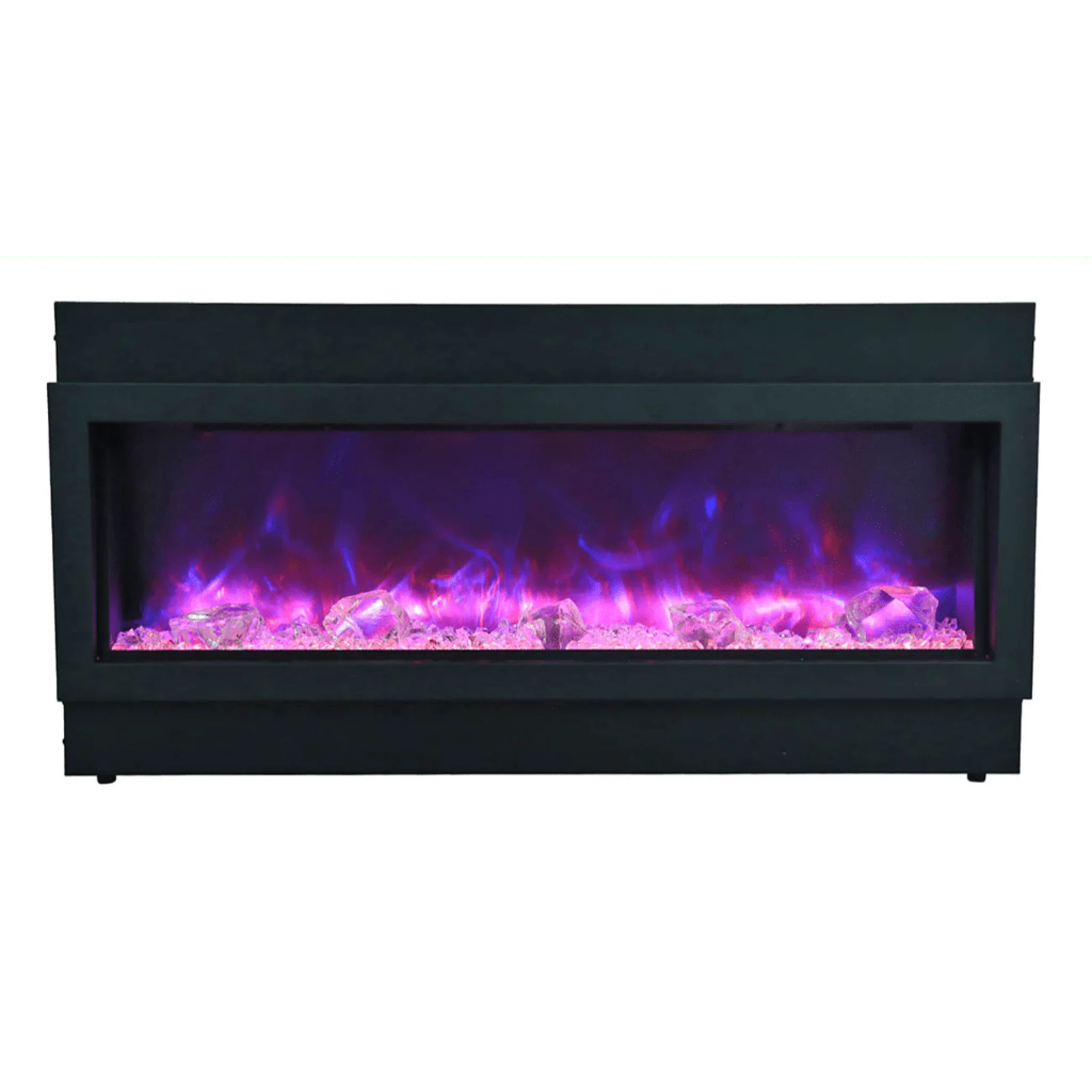 Amantii 40" Panorama Deep Lumina Indoor or Outdoor Electric Fireplace - Green Vista Living