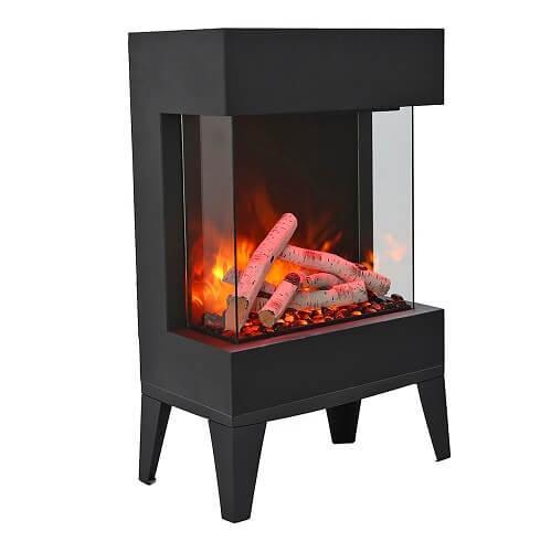 Amantii Cube 2025WM Lumina Smart Electric Fireplace – Freestanding / Wall Mounted (CUBE-2025WM-LUMINA)