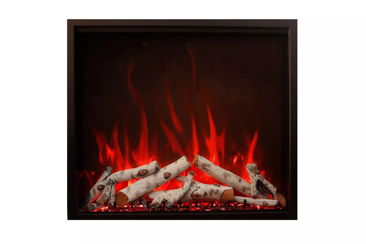 Amantii Traditional Bespoke 48-Inch Built-In Indoor/Outdoor Smart Electric Firebox Insert - Green Vista Living