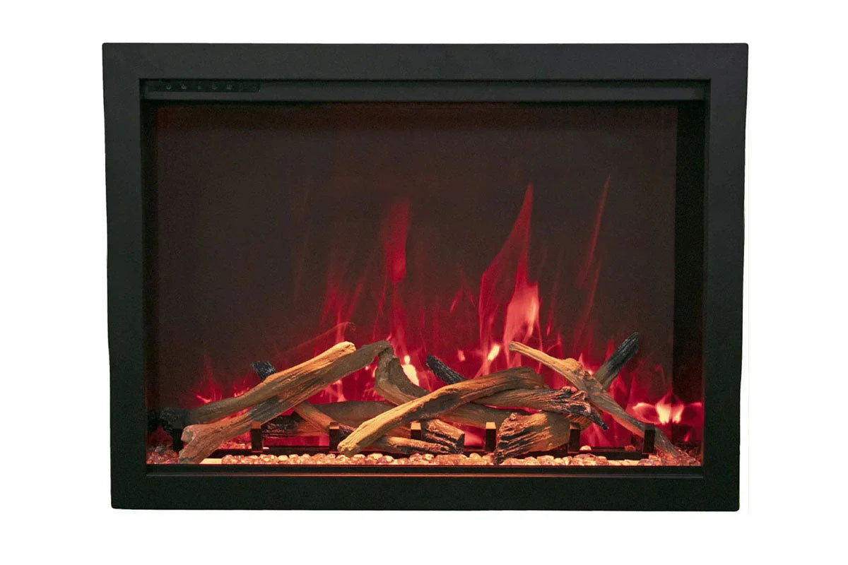 Amantii Traditional Bespoke 48-Inch Built-In Indoor/Outdoor Smart Electric Firebox Insert - Green Vista Living