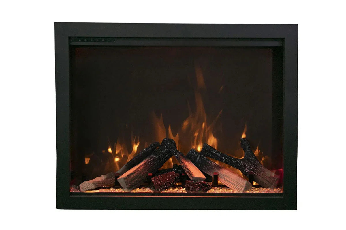Amantii Traditional Bespoke 48-Inch Built-In Indoor/Outdoor Smart Electric Firebox Insert - Green Vista Living