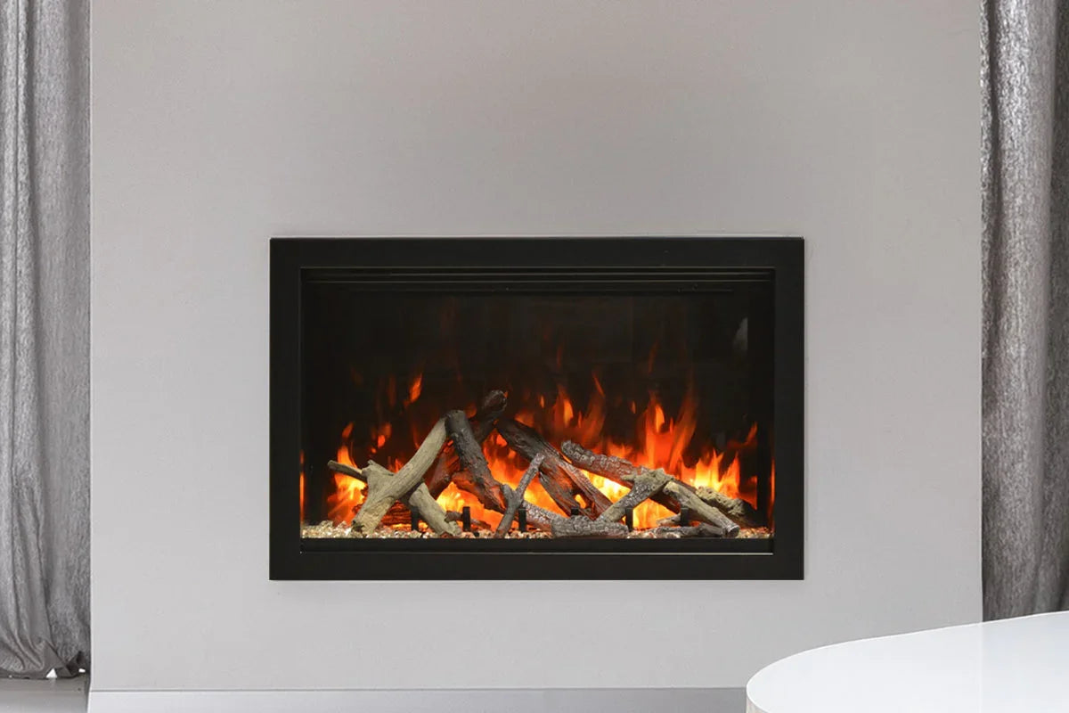 Amantii Traditional Lumina 26-Inch Built-In Indoor/Outdoor Smart Electric Firebox Insert - Green Vista Living