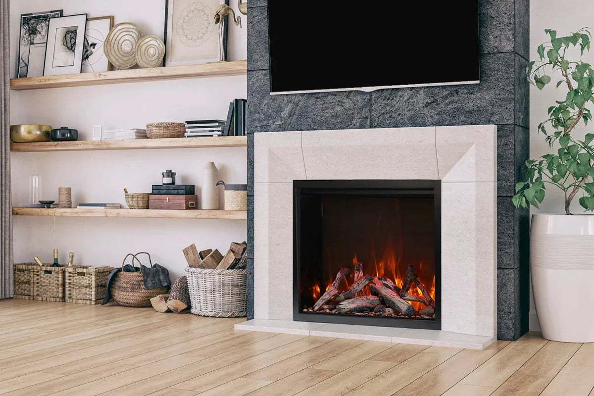 Amantii Traditional Lumina 44-Inch Built-In Indoor/Outdoor Smart Electric Firebox Insert - Green Vista Living