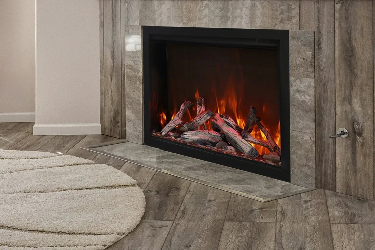 Amantii Traditional Lumina 44-Inch Built-In Indoor/Outdoor Smart Electric Firebox Insert