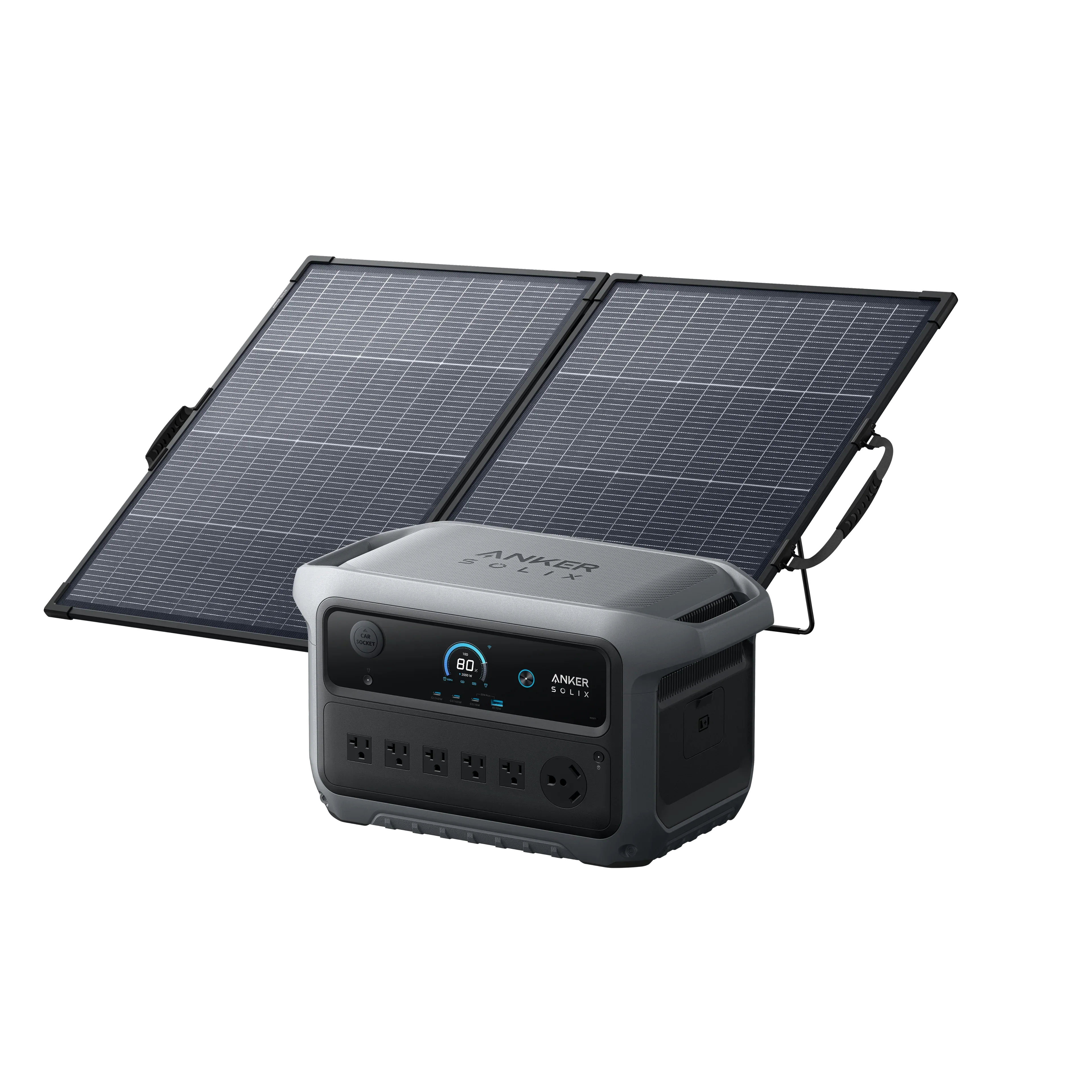 Anker SOLIX C2000 Gen 2 with 200W Bifacial Solar Panel