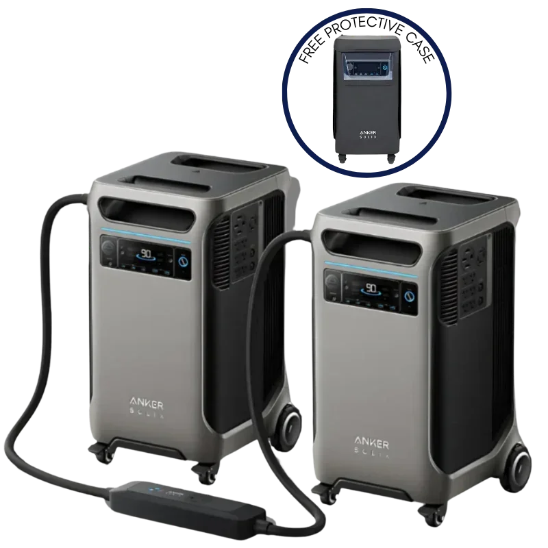 Anker SOLIX F3800 x 2 + Double Power Hub