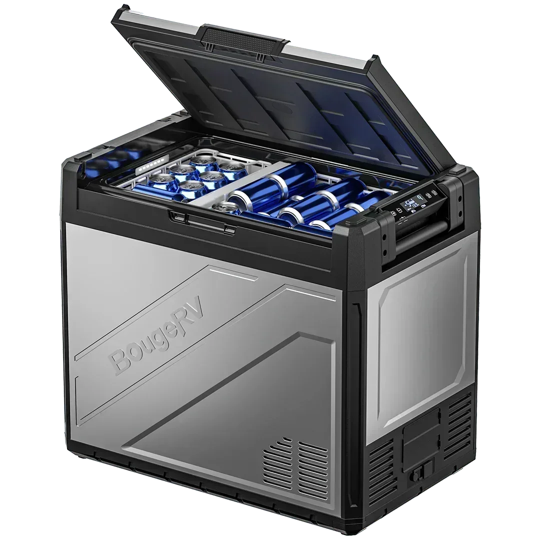 BougeRV Rocky 81QT Dual Zone 12V Portable Fridge
