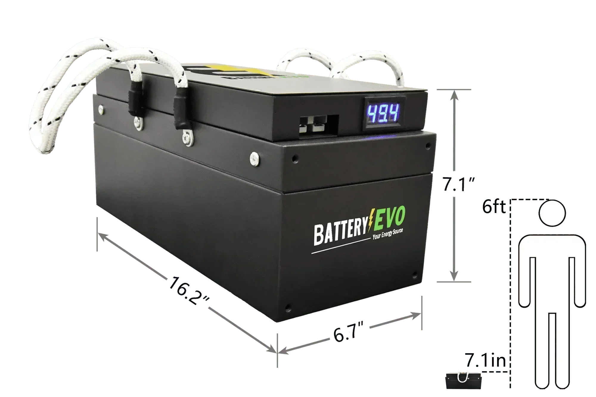 BatteryEVO 48V BADGER 4x Battery Kit (188Ah - 8.4 kWh)