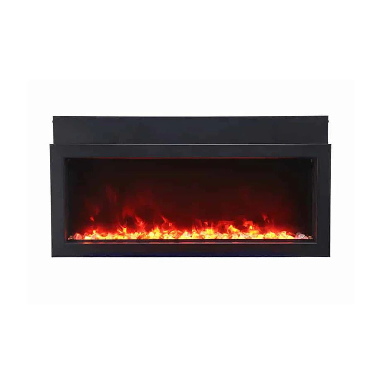 Amantii Panorama Extra Slim 40 Inch Smart Indoor or Outdoor Linear Electric Fireplace