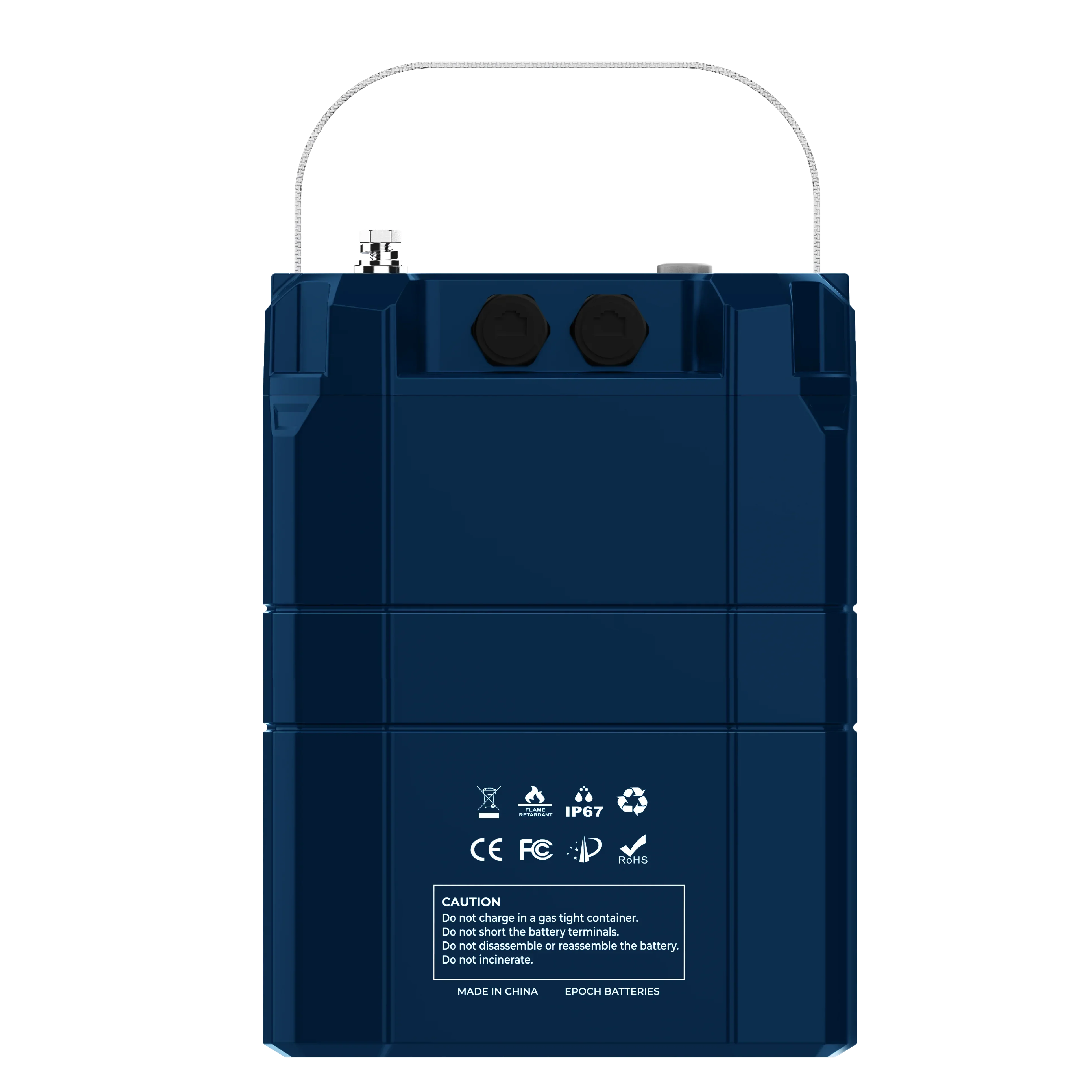 Epoch Batteries 12V 460Ah (5.89kWh) V2-T Elite Series - Heated & Bluetooth & Victron Comms LiFePO4 Battery
