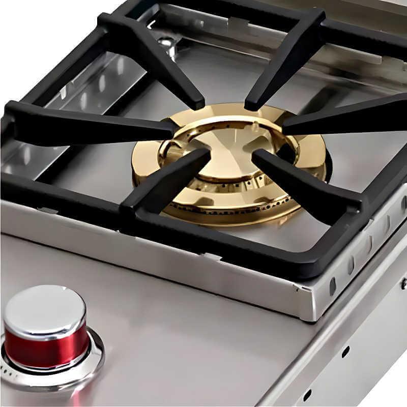 Cal Flame Avalon Q 8 Ft. L-Shaped BBQ Grill Island - BBK820
