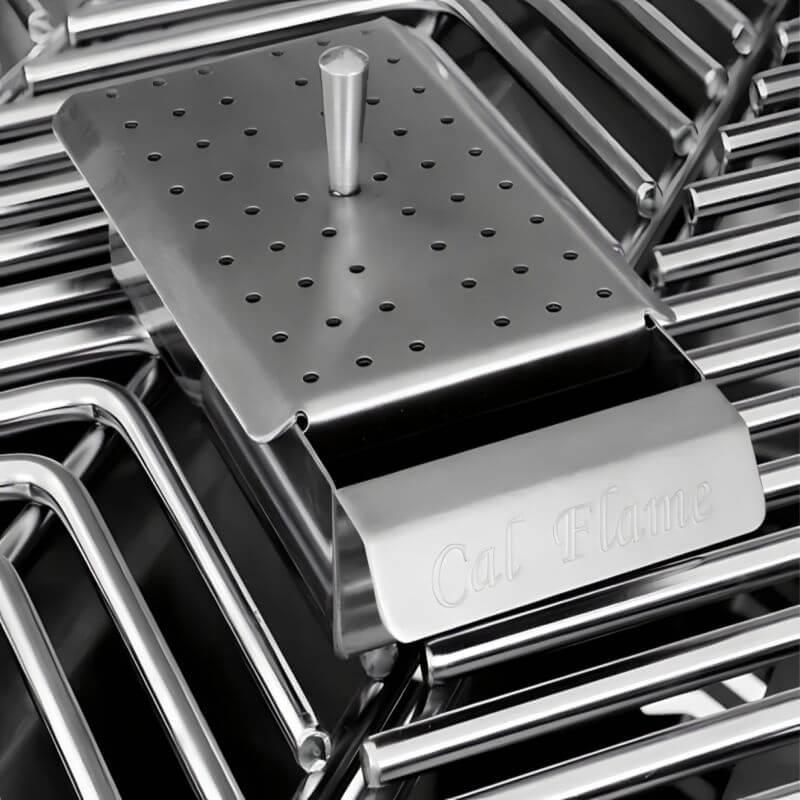 Cal Flame Maui Q 4 Ft. L-Shaped BBQ Grill Island - BBK401
