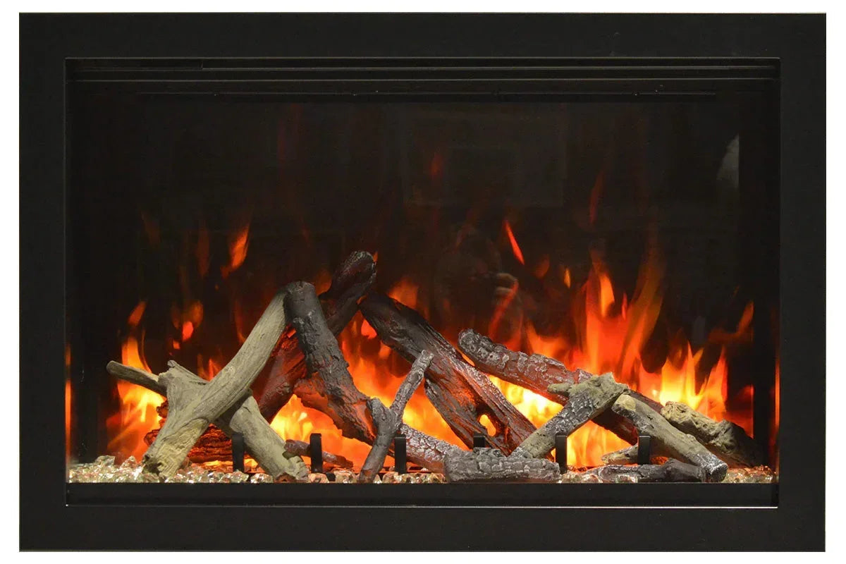 Amantii Traditional Lumina 44-Inch Built-In Indoor/Outdoor Smart Electric Firebox Insert