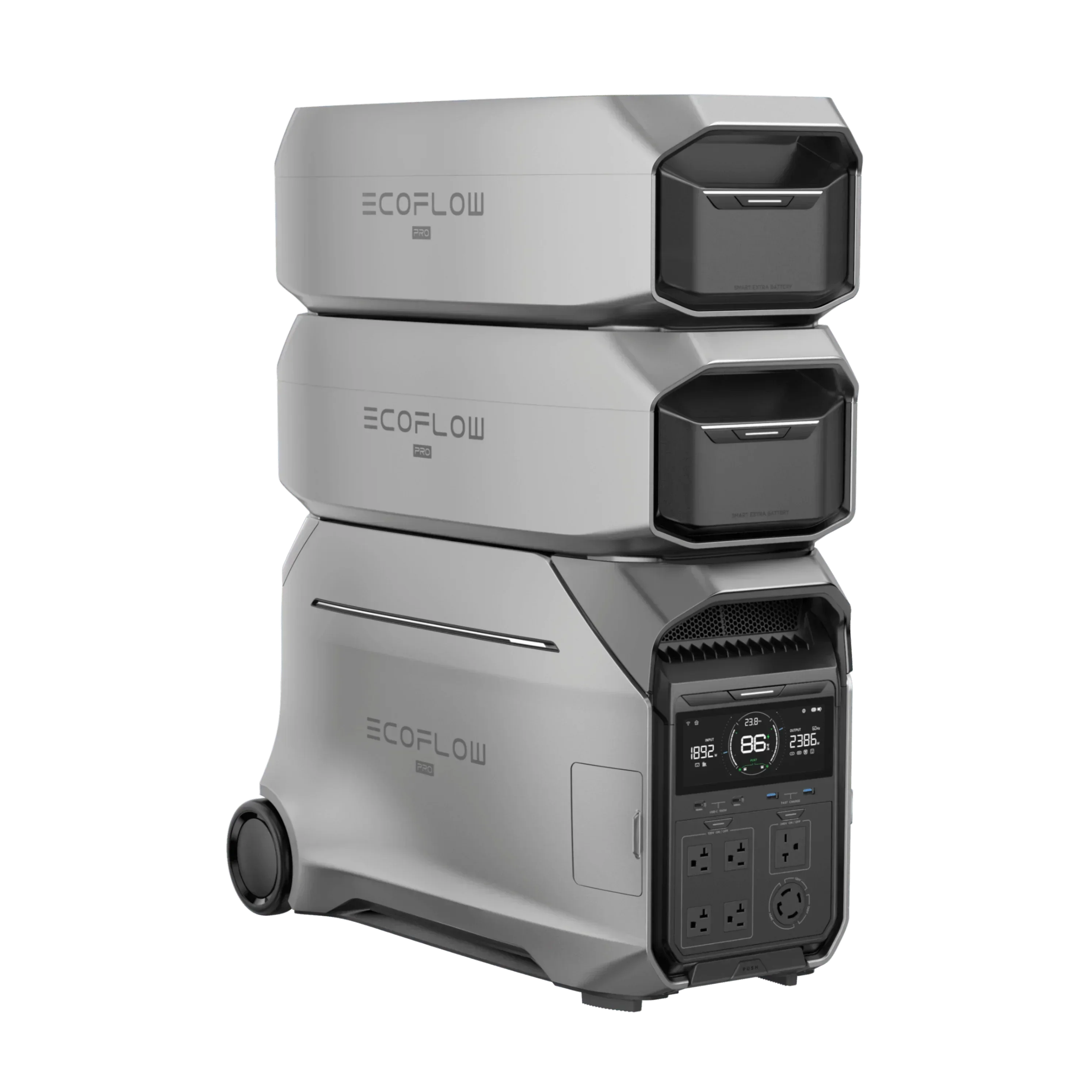 EcoFlow DELTA Pro 3 + DELTA Pro 3 Extra Battery