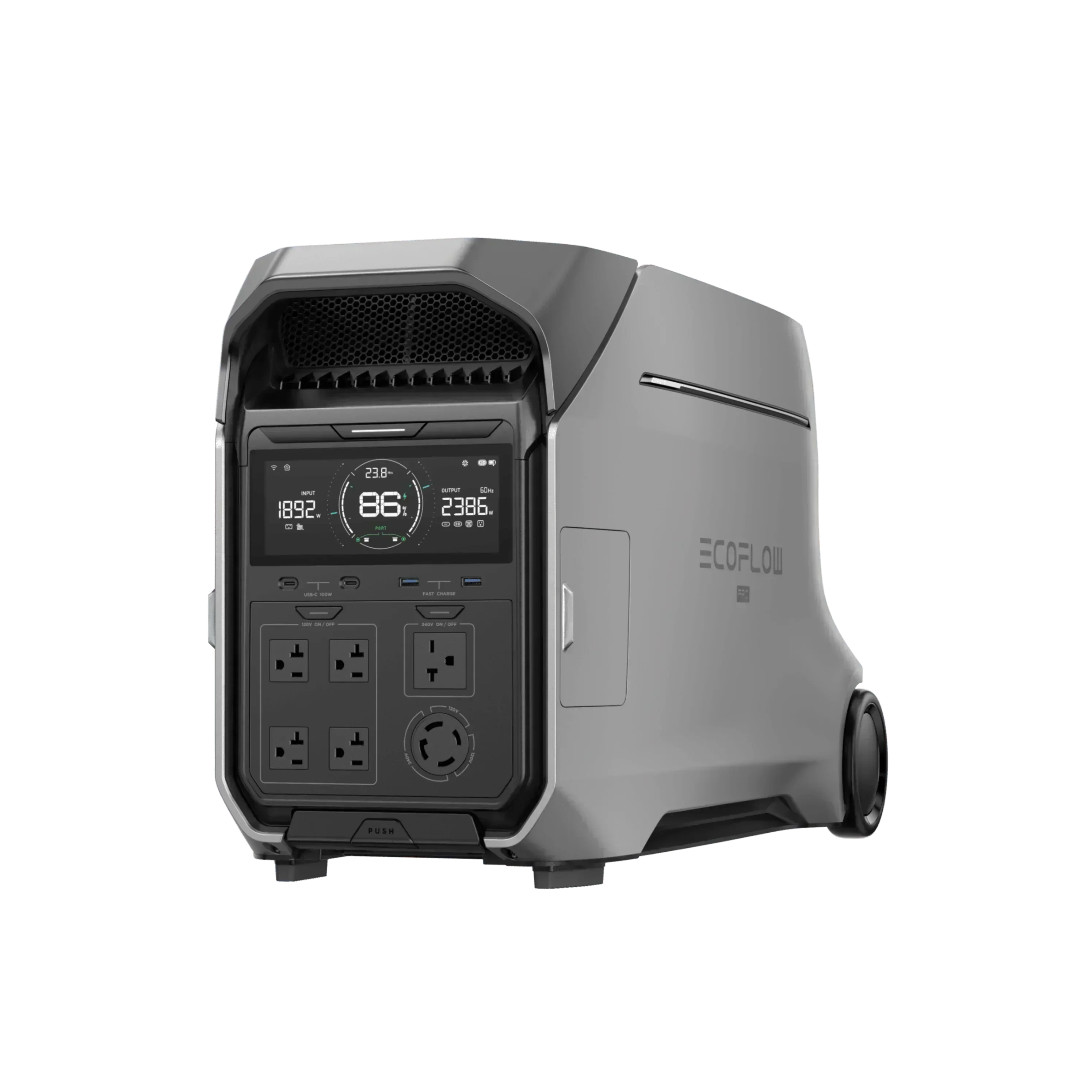 EcoFlow DELTA Pro 3 Portable Power Station Solar Generator