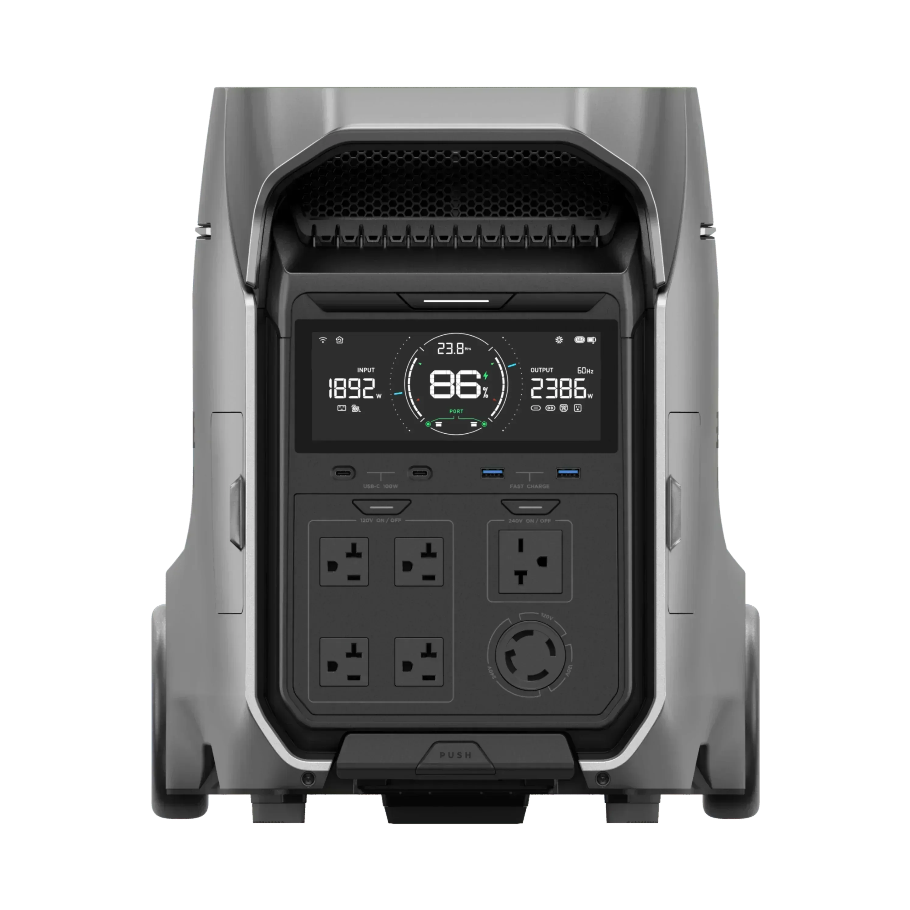 EcoFlow DELTA Pro 3 Portable Power Station Solar Generator